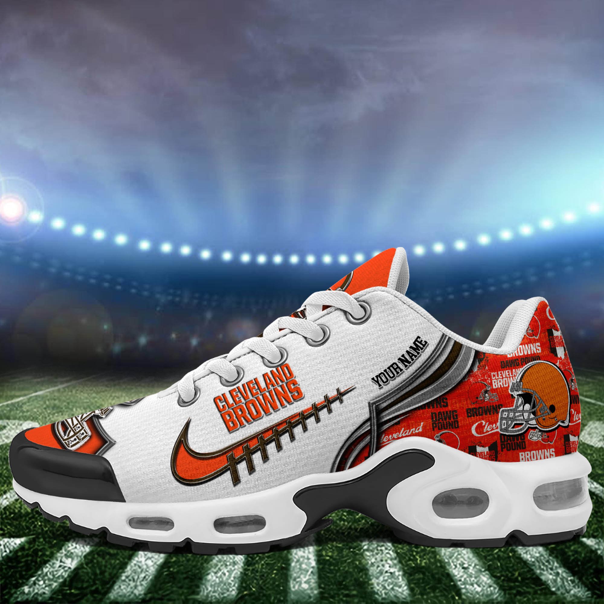Cleveland Browns TN Shoes 2025 Version Custom Your Name 642