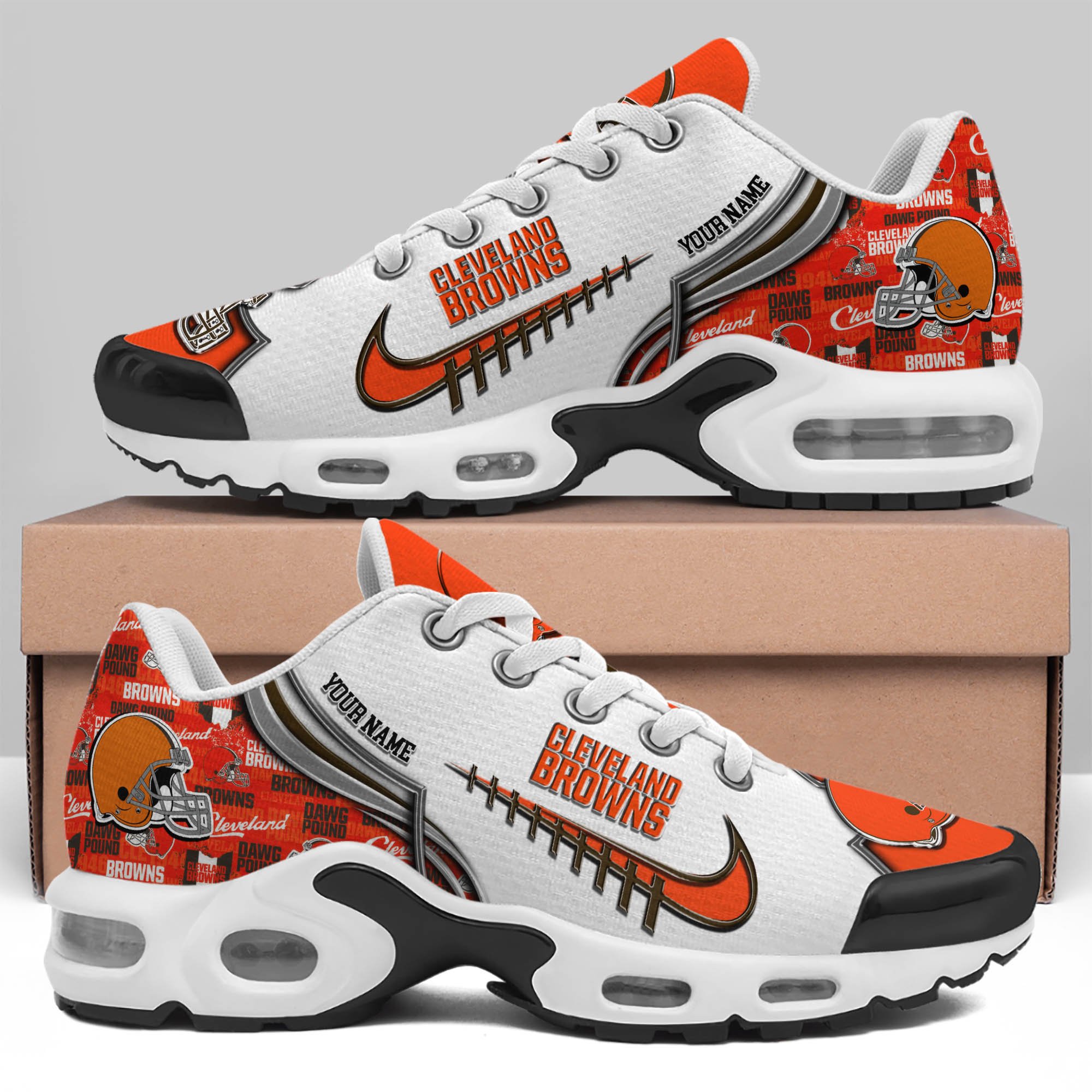 Cleveland Browns TN Shoes 2025 Version Custom Your Name 642