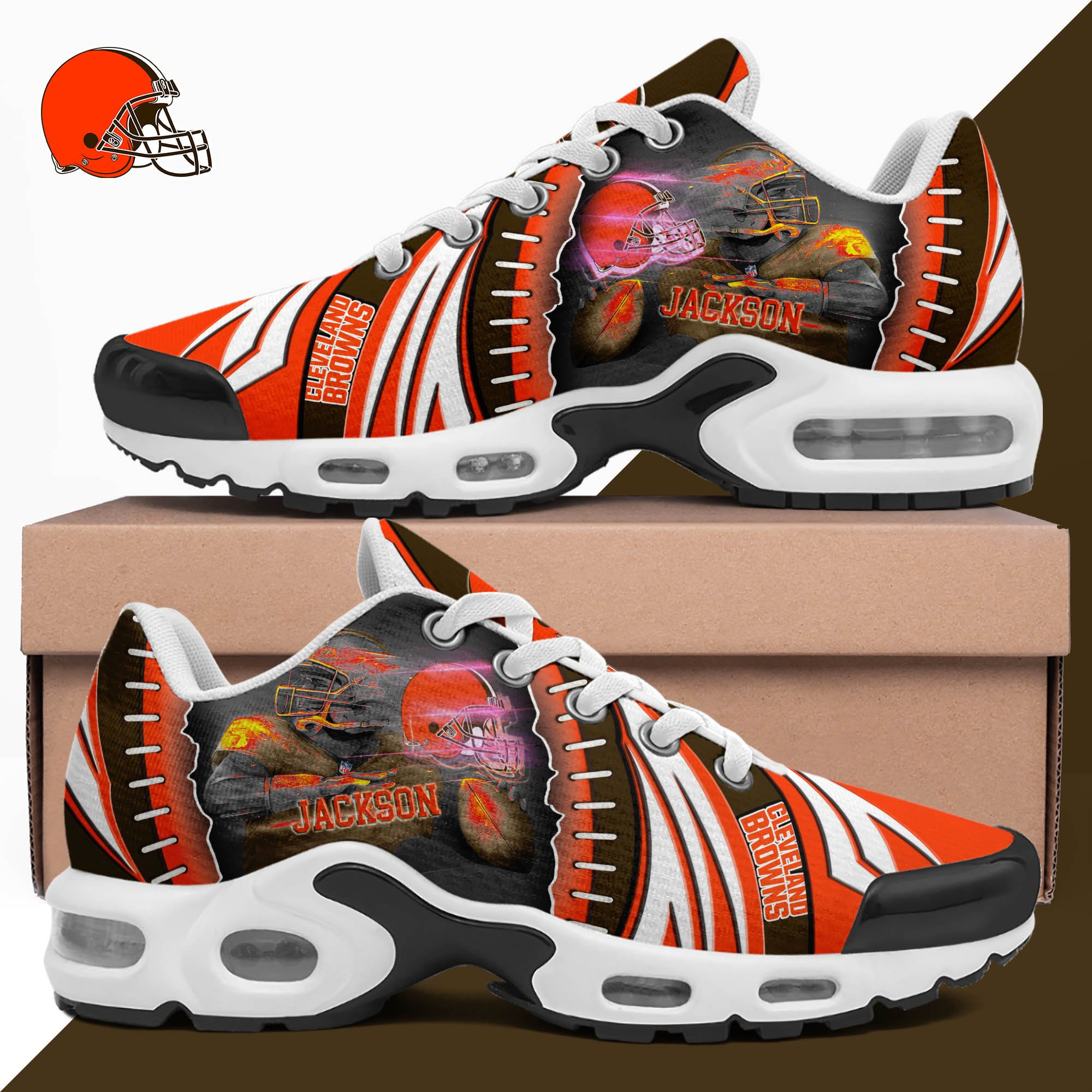 Cleveland Browns TN Shoes 2025 Version Custom Your Name 919