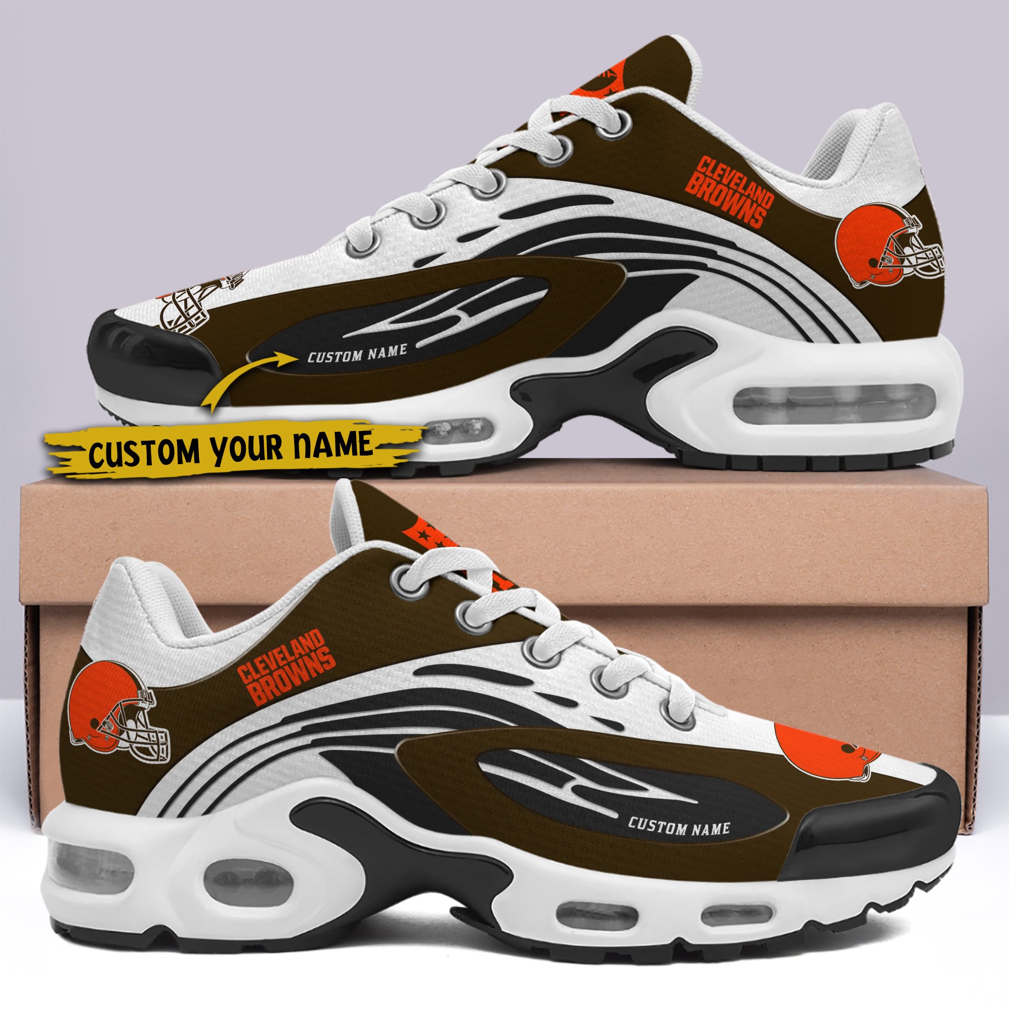 Cleveland Browns TN Shoes 2025 Version Custom Your Name 950