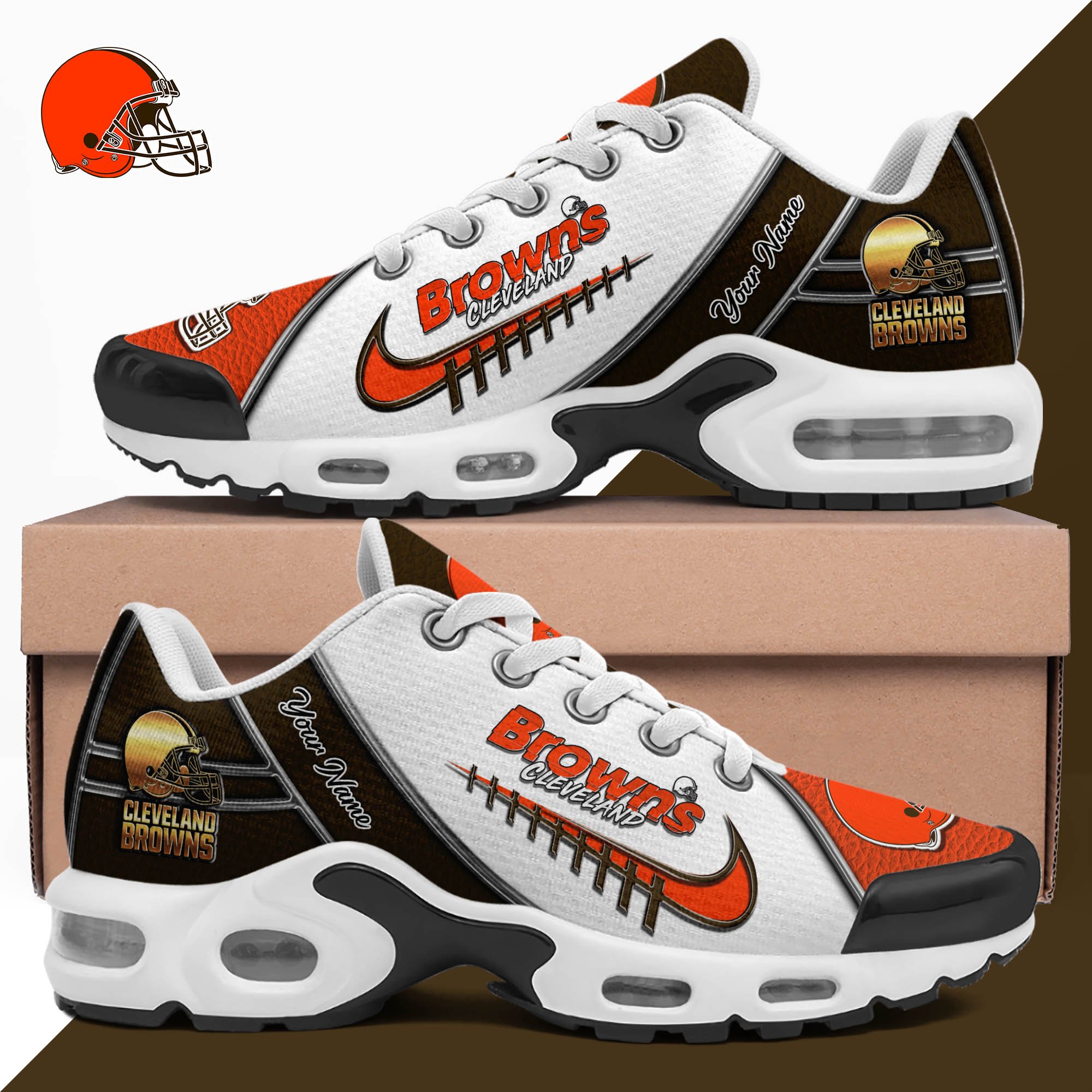 Cleveland Browns TN Shoes 2025 Version Custom Your Name, Football Team Shoes 516