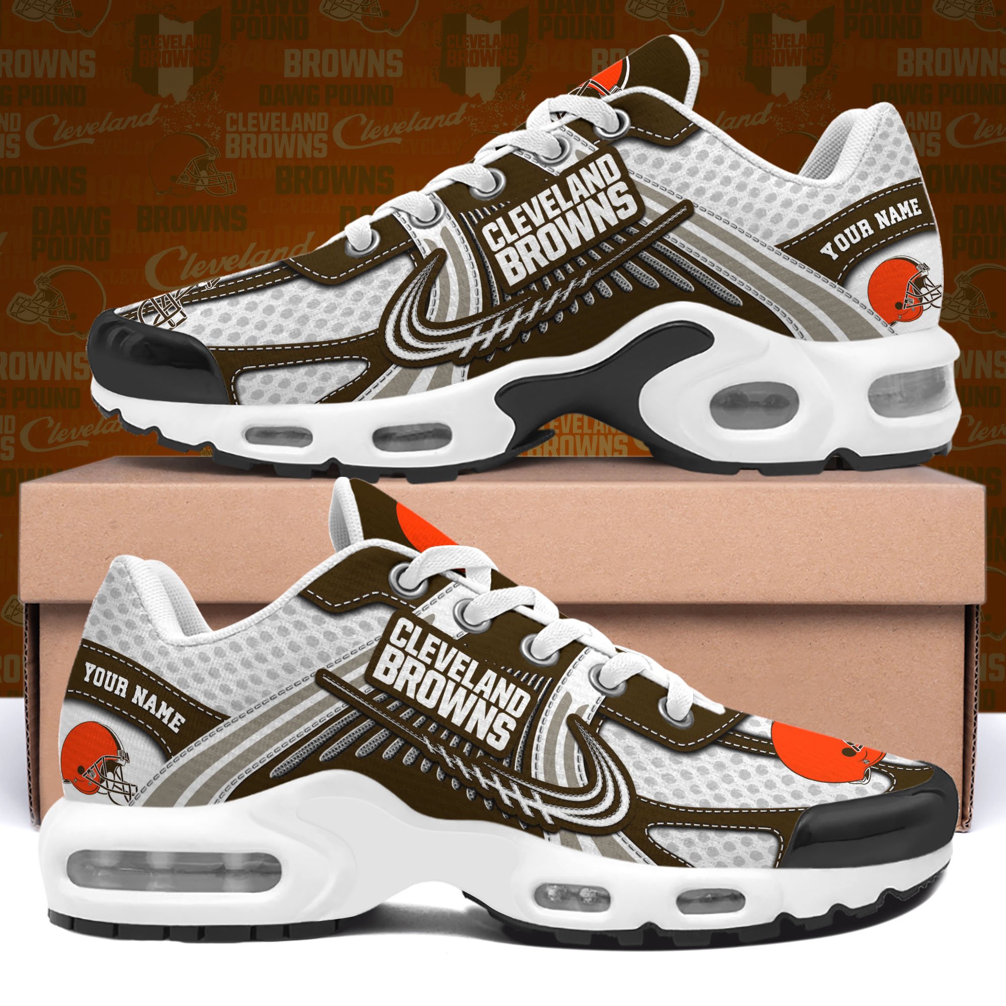 Cleveland Browns TN Shoes Custom Your Name, Sport Team Shoes