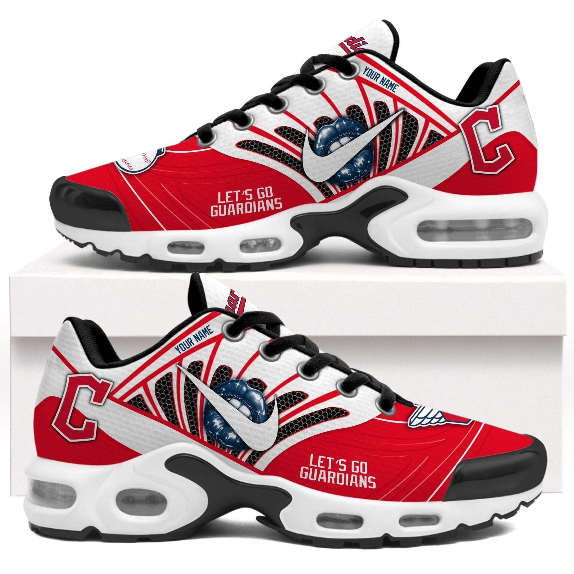 Cleveland Guardians  Personalized Air Max Shoes 