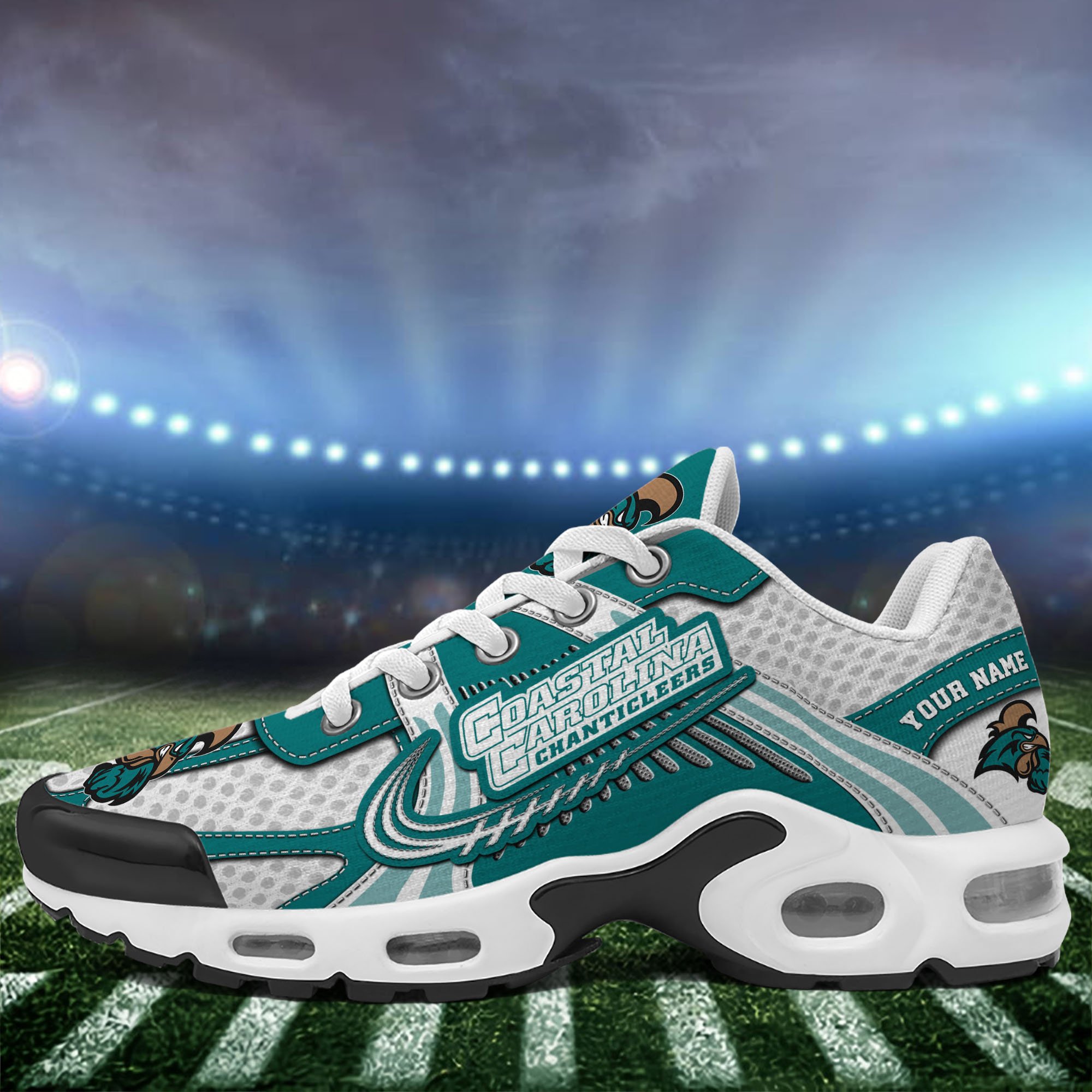 Coastal Carolina Chanticleers TN Shoes Custom Your Name, Sport Shoes
