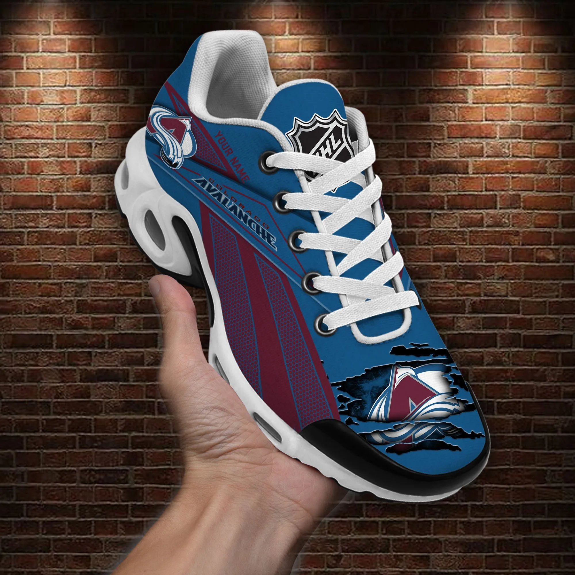 Colorado Avalanche Sport Team TN Air Max Shoes Air Cushion Sneakers 410SY-6767