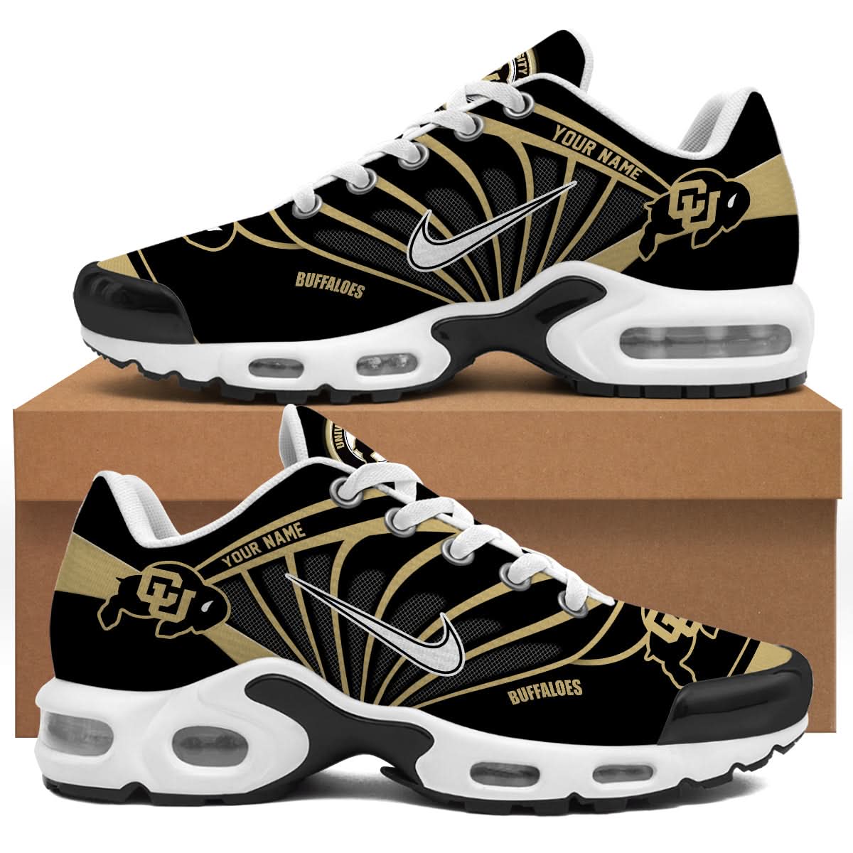 Colorado Buffaloes Air Max Plus Shoes - Limited