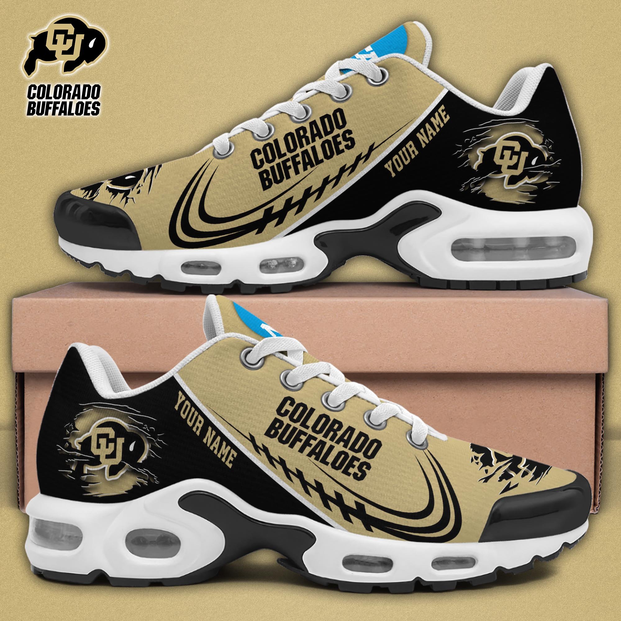 Colorado Buffaloes TN Shoes 2025 Version Custom Name 