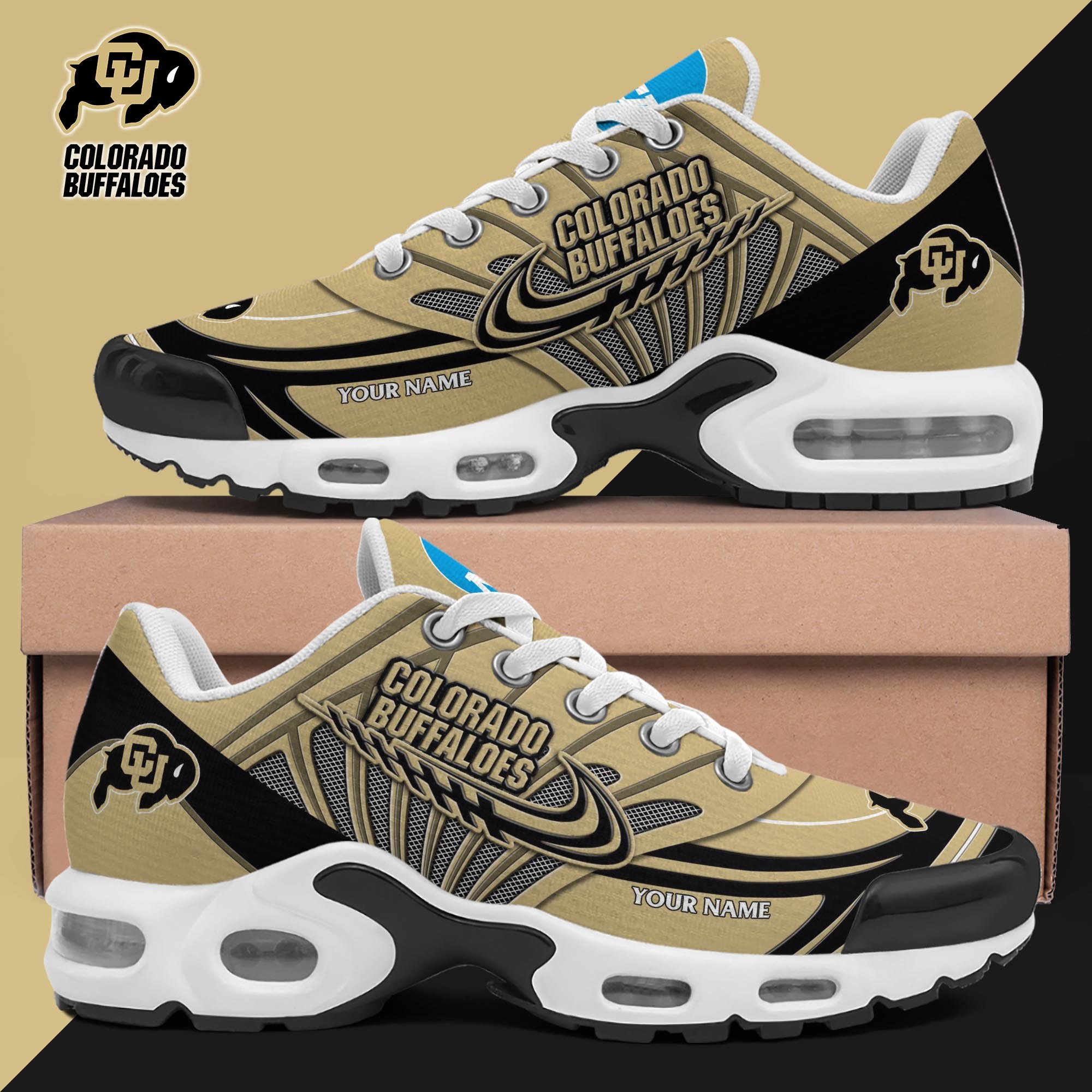 Colorado Buffaloes TN Shoes 2025 Version Custom Your Name 594