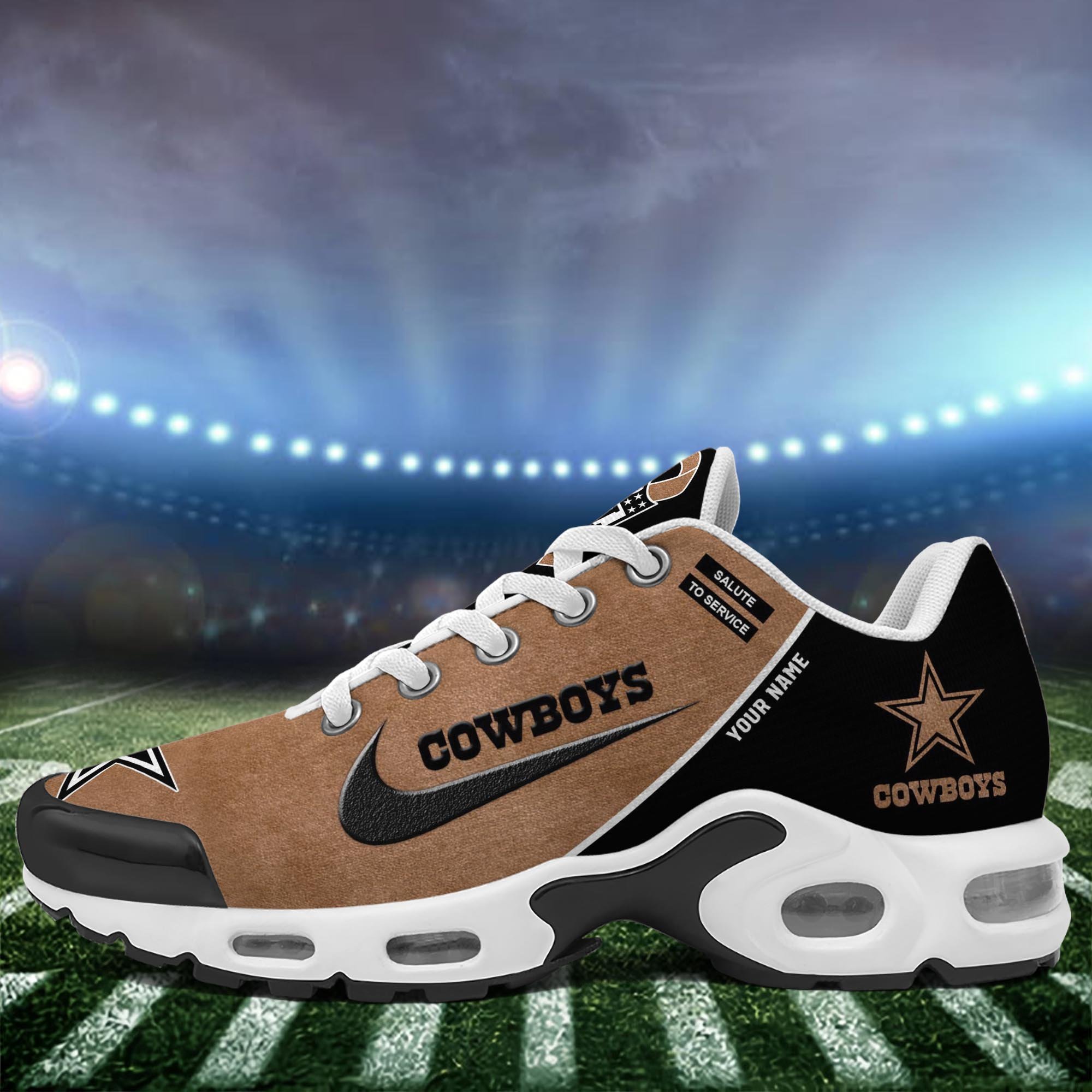 Dallas Cowboys TN Shoes 2025 Version Custom Name, Shoes For Football Fans, Fan Gifts PH623