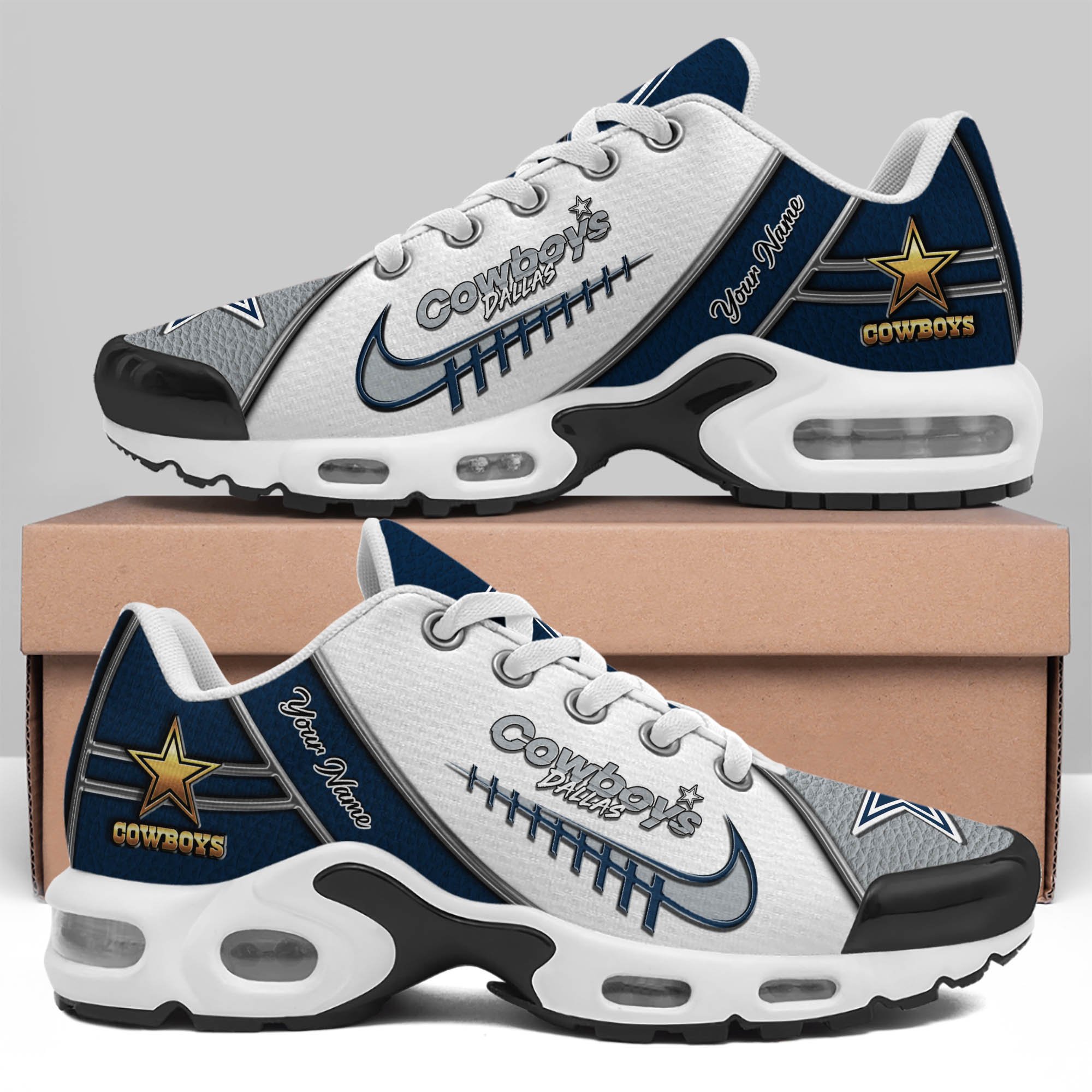 Dallas Cowboys TN Shoes 2025 Version Custom Your Name, Football Team Shoes 516