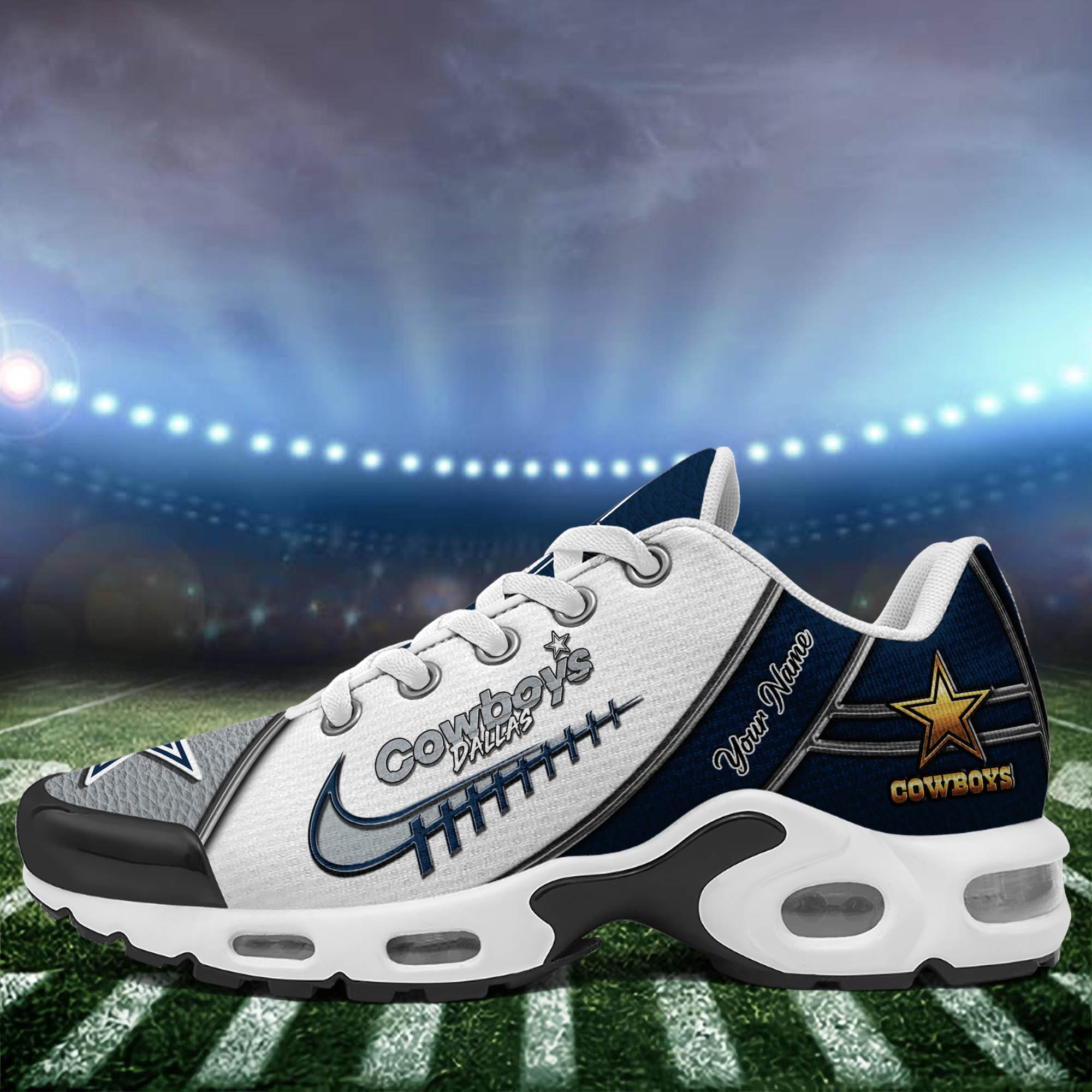 Dallas Cowboys TN Shoes 2025 Version Custom Your Name, Football Team Shoes 516