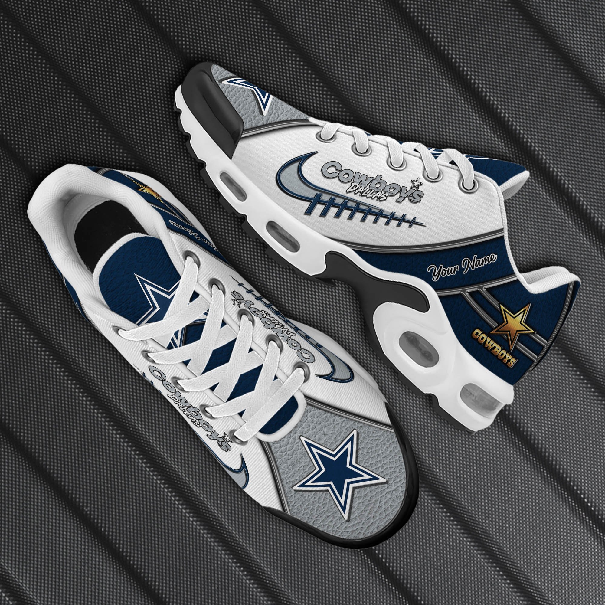 Dallas Cowboys TN Shoes 2025 Version Custom Your Name, Football Team Shoes 516