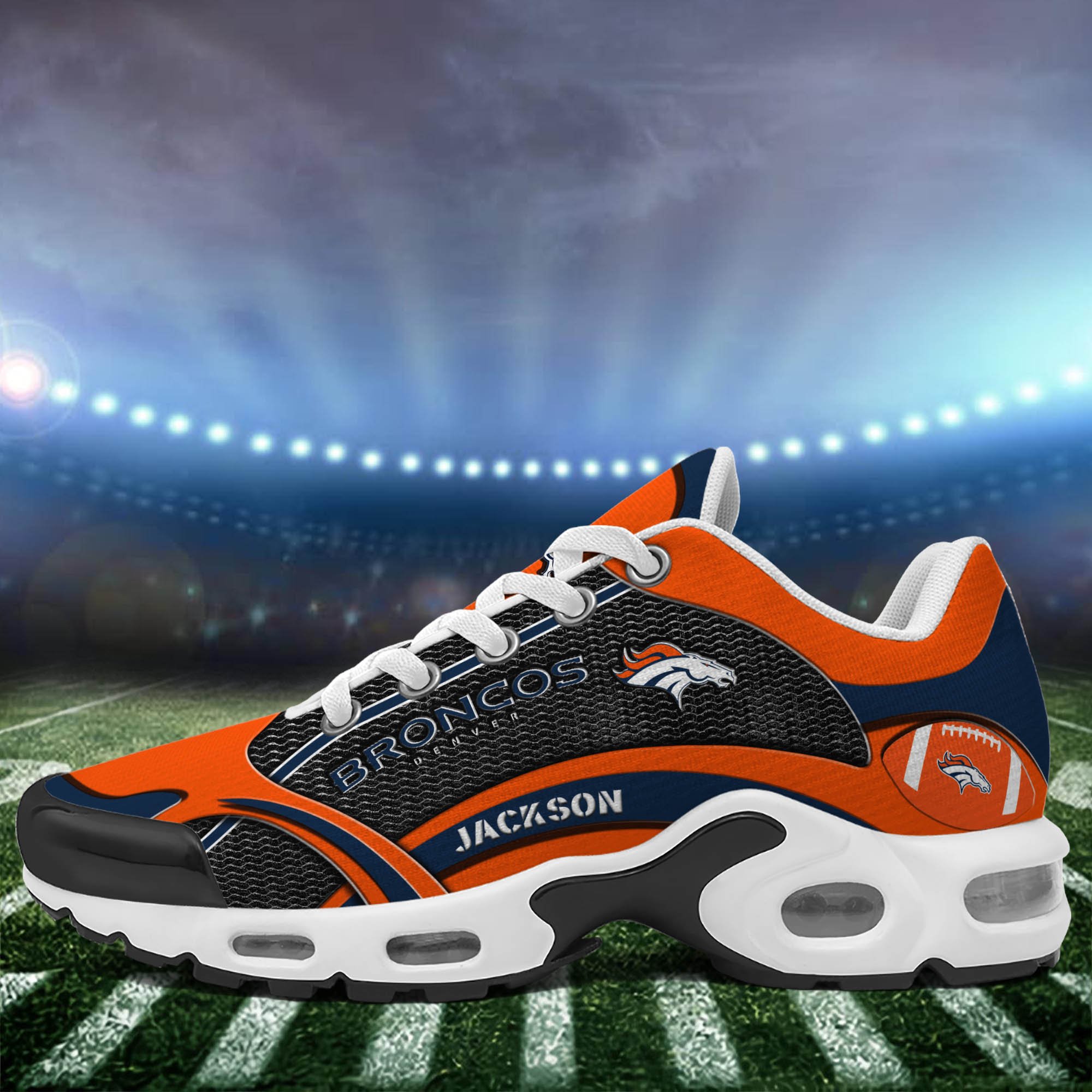 Denver Broncos Team TN Shoes 2025 Version Custom Name 889