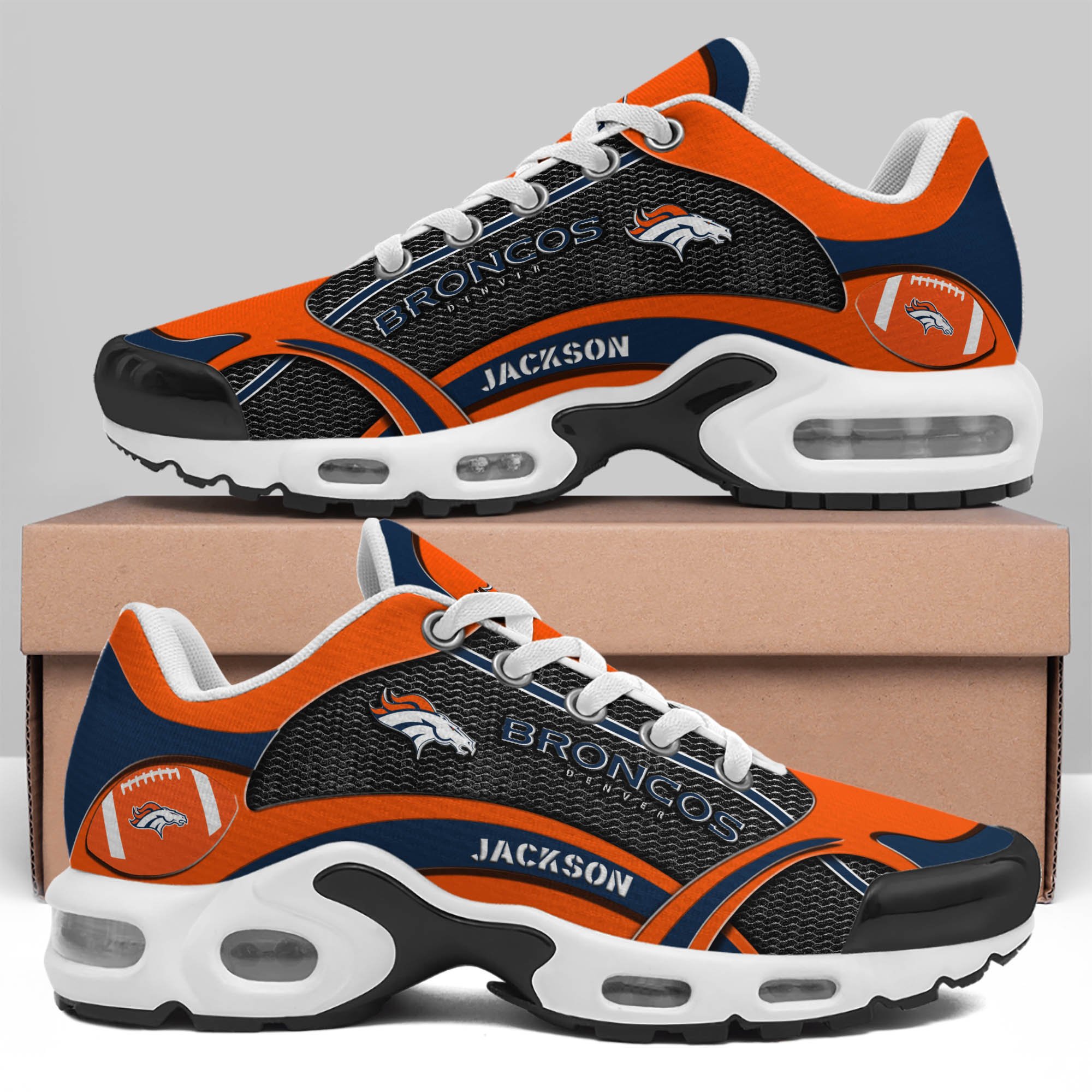 Denver Broncos Team TN Shoes 2025 Version Custom Name 889