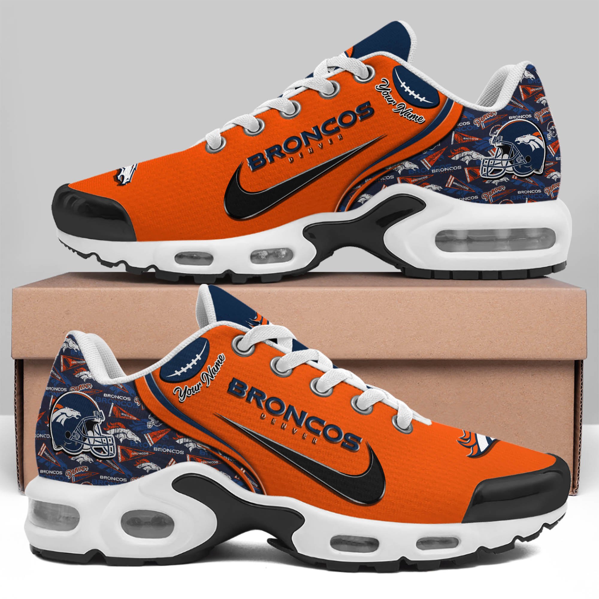 Denver Broncos TN Shoes 2025 Version Custom Your Name 499