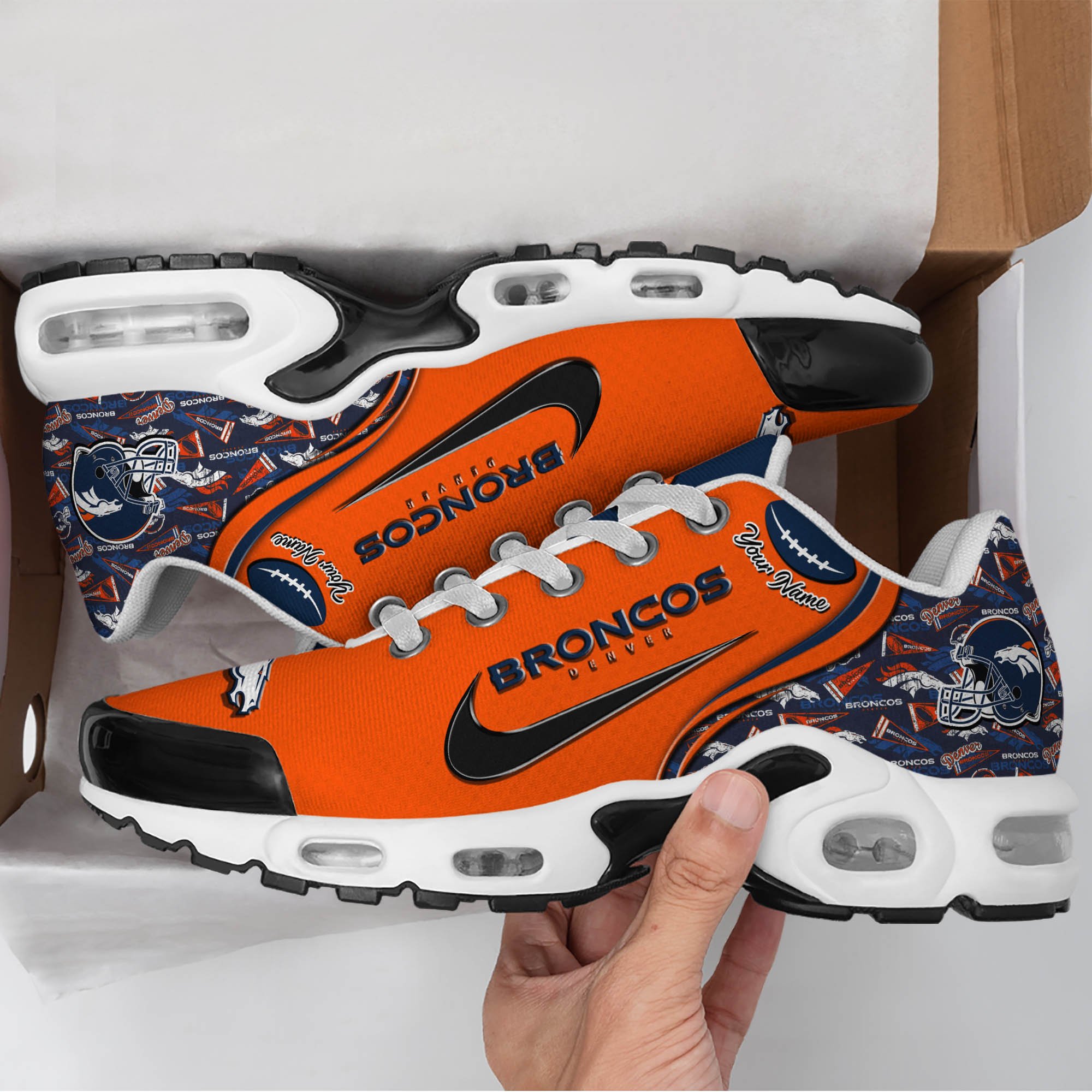 Denver Broncos TN Shoes 2025 Version Custom Your Name 499