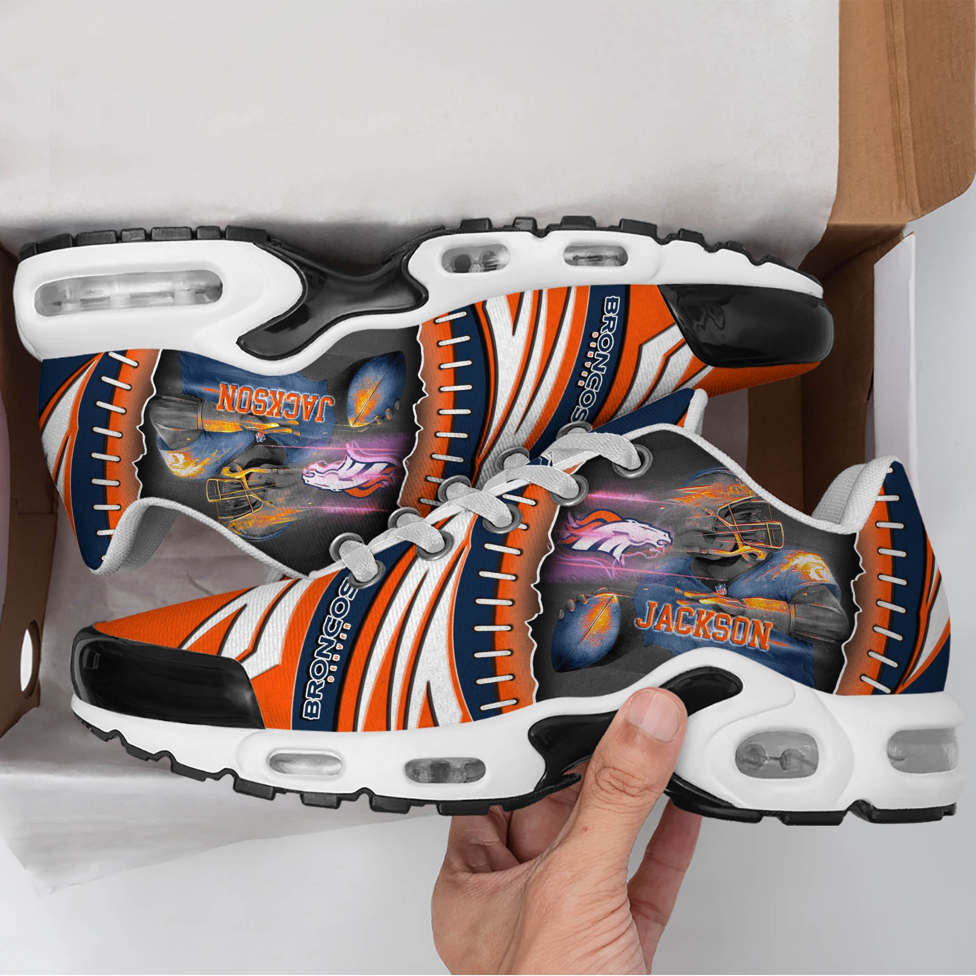 Denver Broncos TN Shoes 2025 Version Custom Your Name 919
