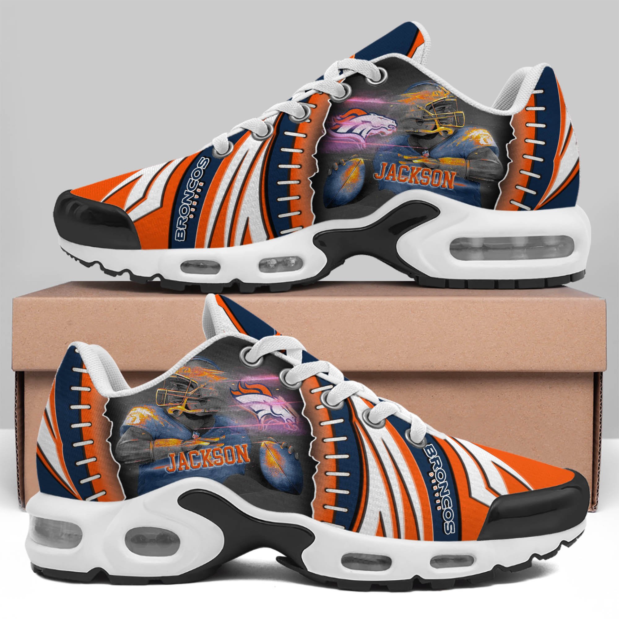 Denver Broncos TN Shoes 2025 Version Custom Your Name 919