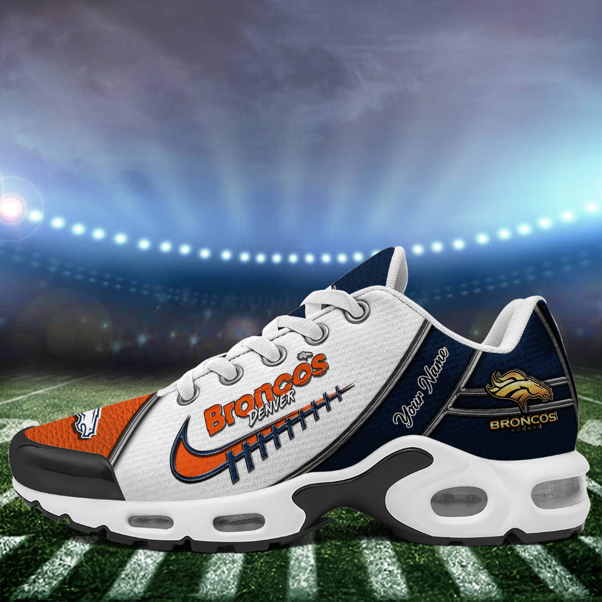 Denver Broncos TN Shoes 2025 Version Custom Your Name, Football Team Shoes 516