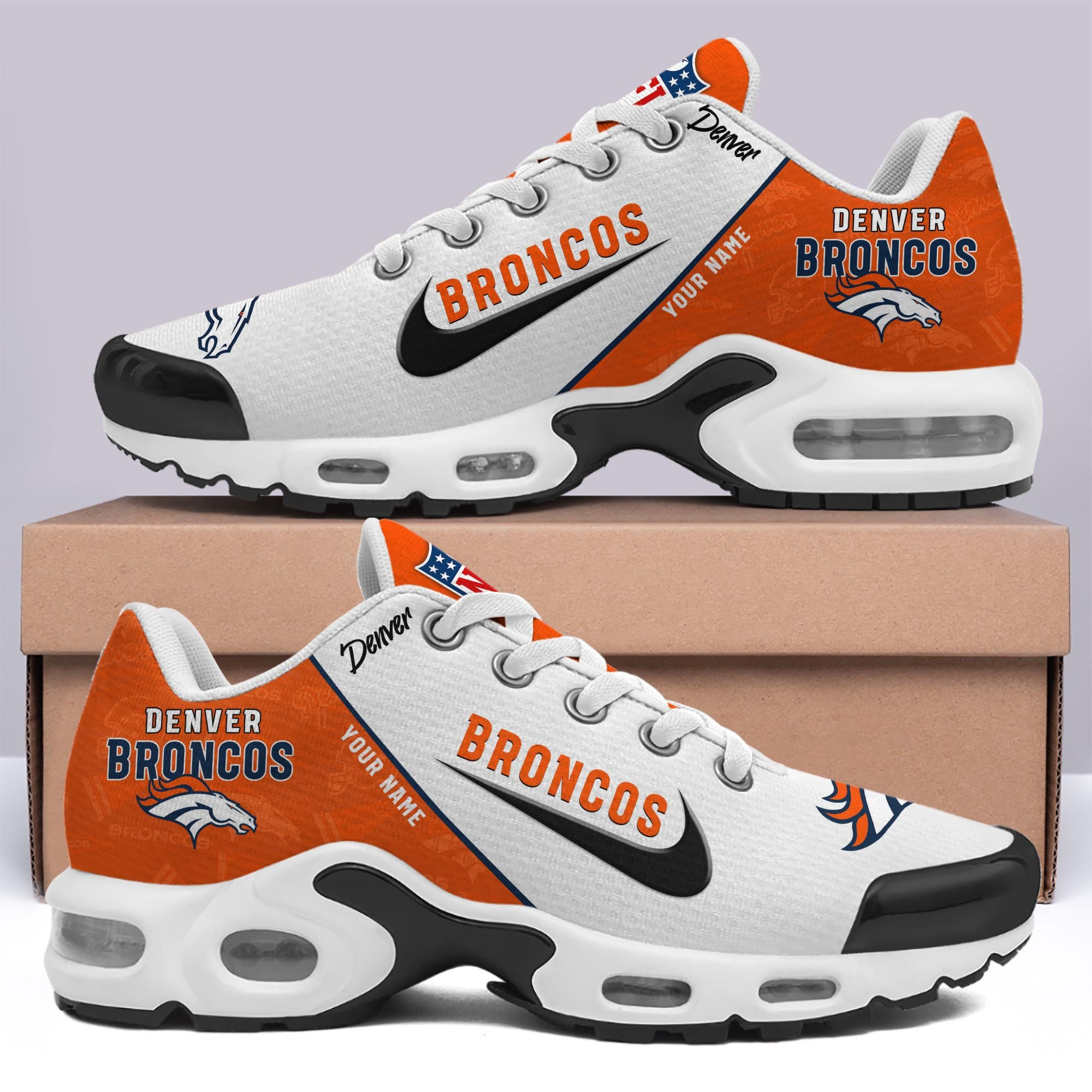Denver Broncos TN Shoes 2025 Versions Custom Your Name 670