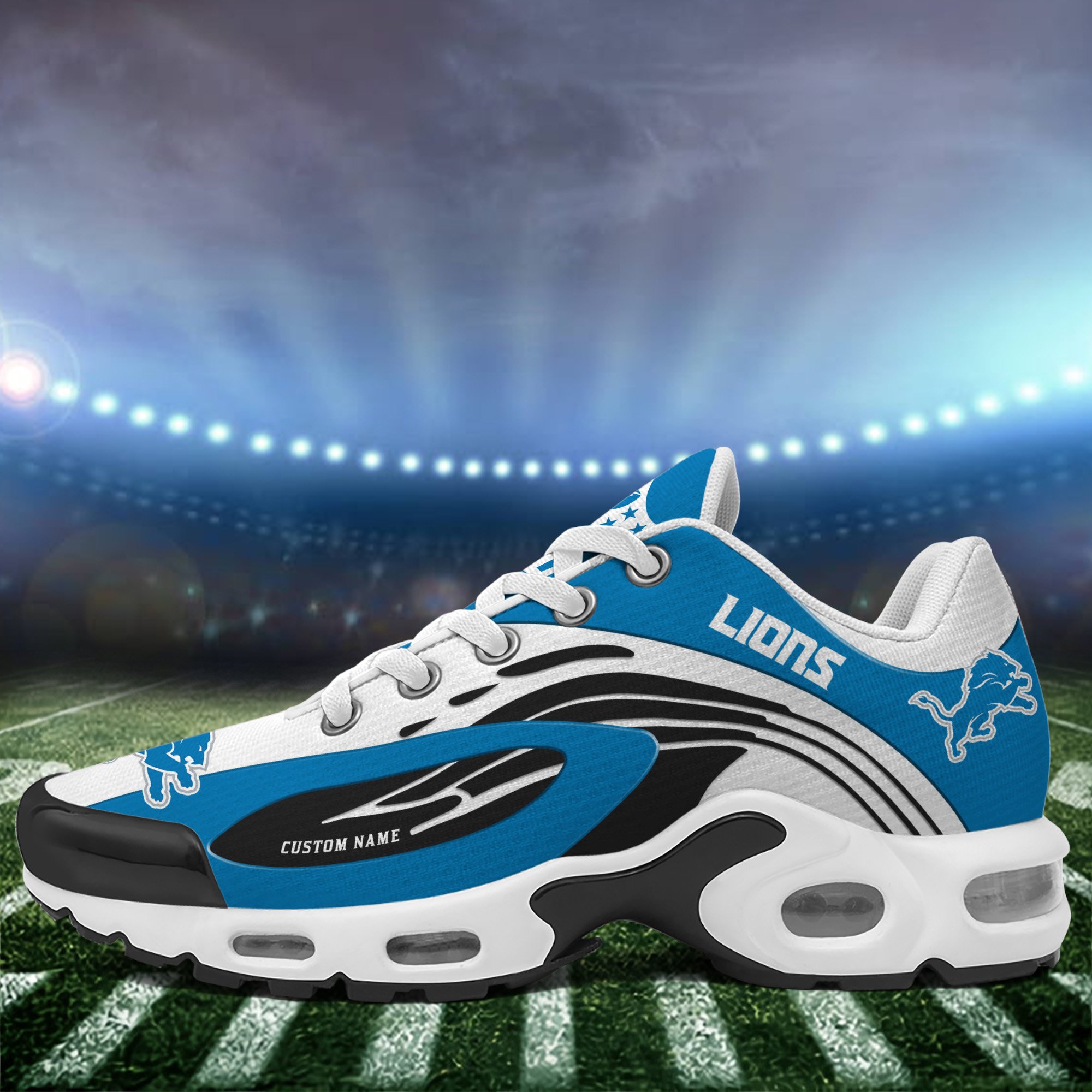Detroit Lions TN Shoes 2025 Version Custom Your Name