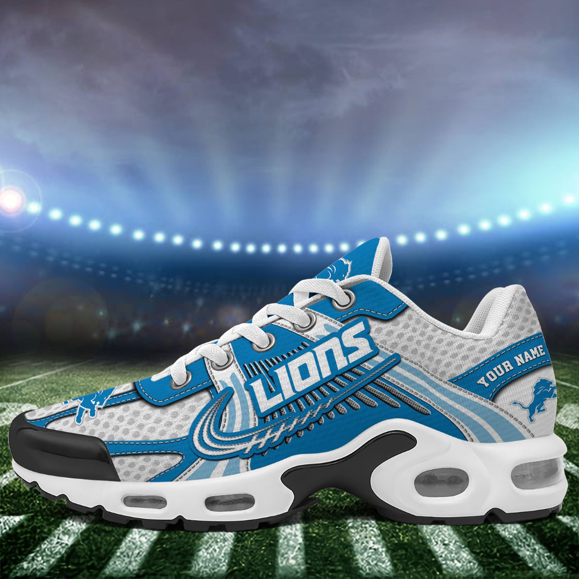 Detroit Lions TN Shoes Custom Your Name, Sport Team Shoes