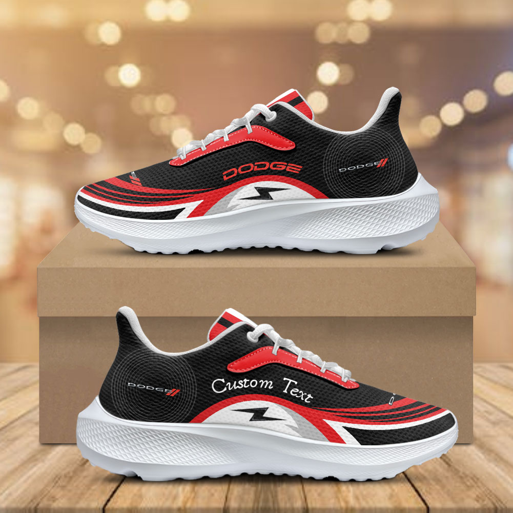 Dodge Custom Name Max Soul Sneakers VS11