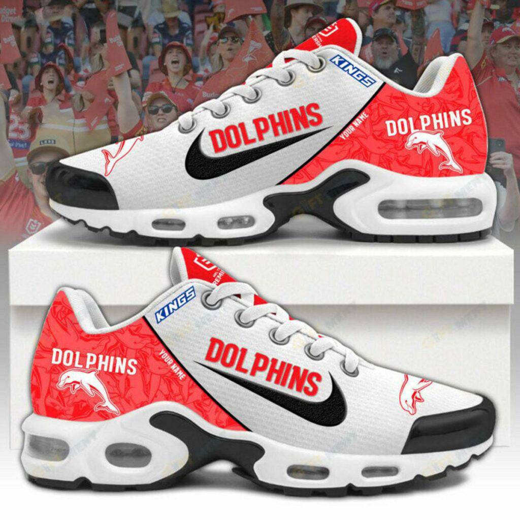 Dolphins (NRL) CUSTOMIZED UNISEX AIR MAX PLUS SNEAKER