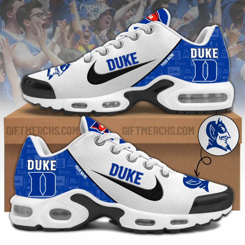 Duke Athletics TN Shoes 2025 Version Custom Name, Shoes For Sport Fan, Sport Gifts PH270