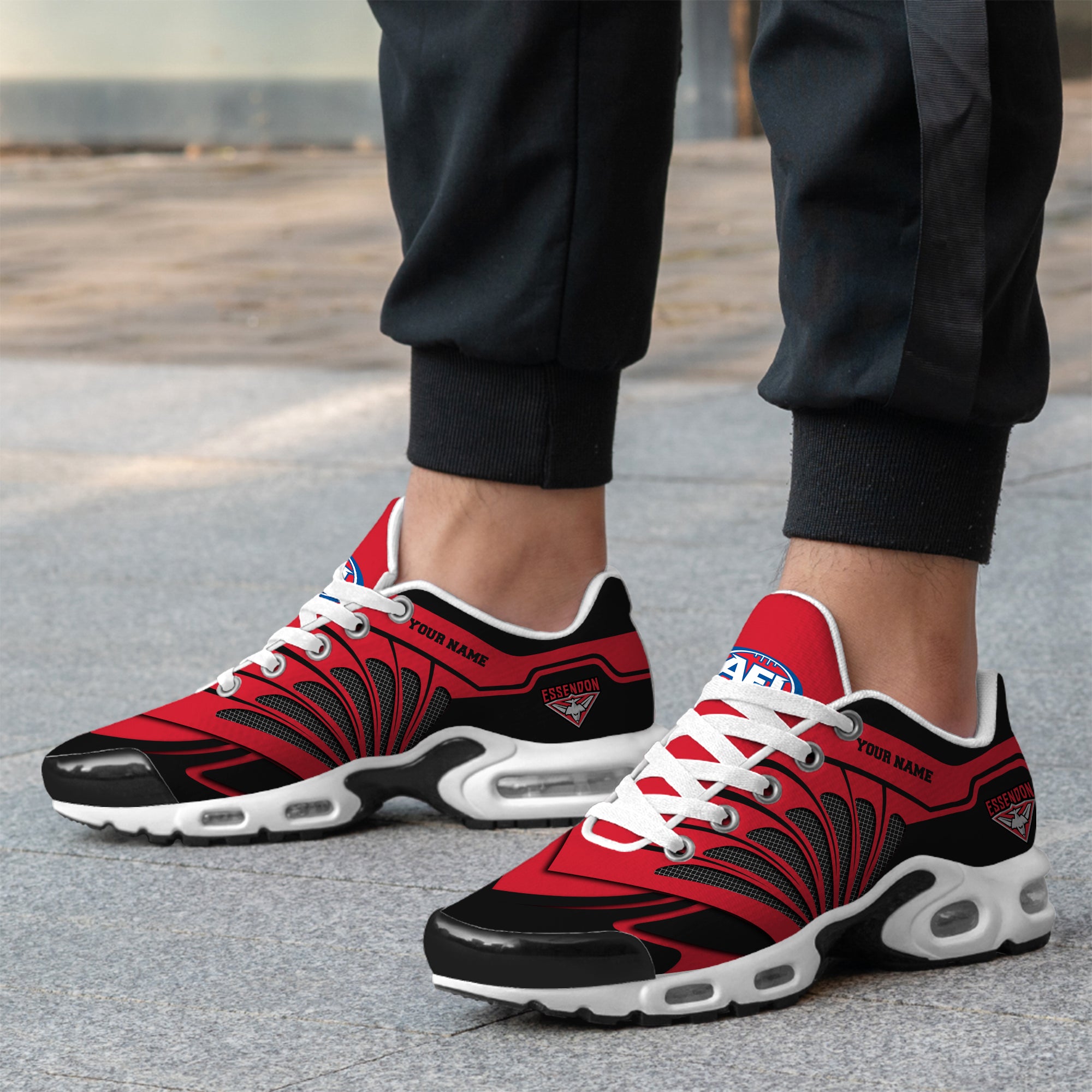 Essendon Football Club CUSTOMIZED UNISEX AIR MAX PLUS SNEAKERS