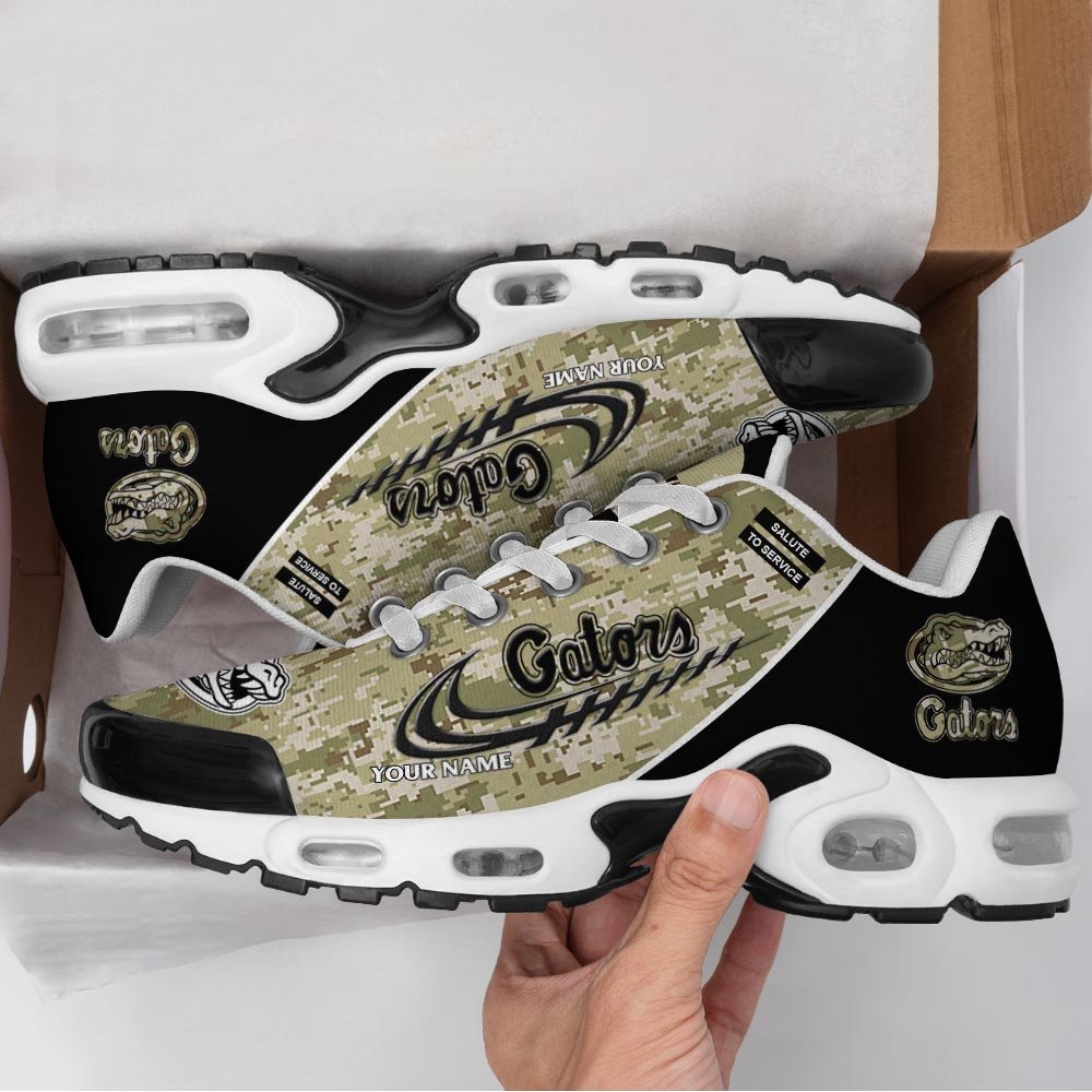 Florida Gators TN Shoes 2025 Version Custom Name, Camouflage Shoes, Gifts For Football Lovers