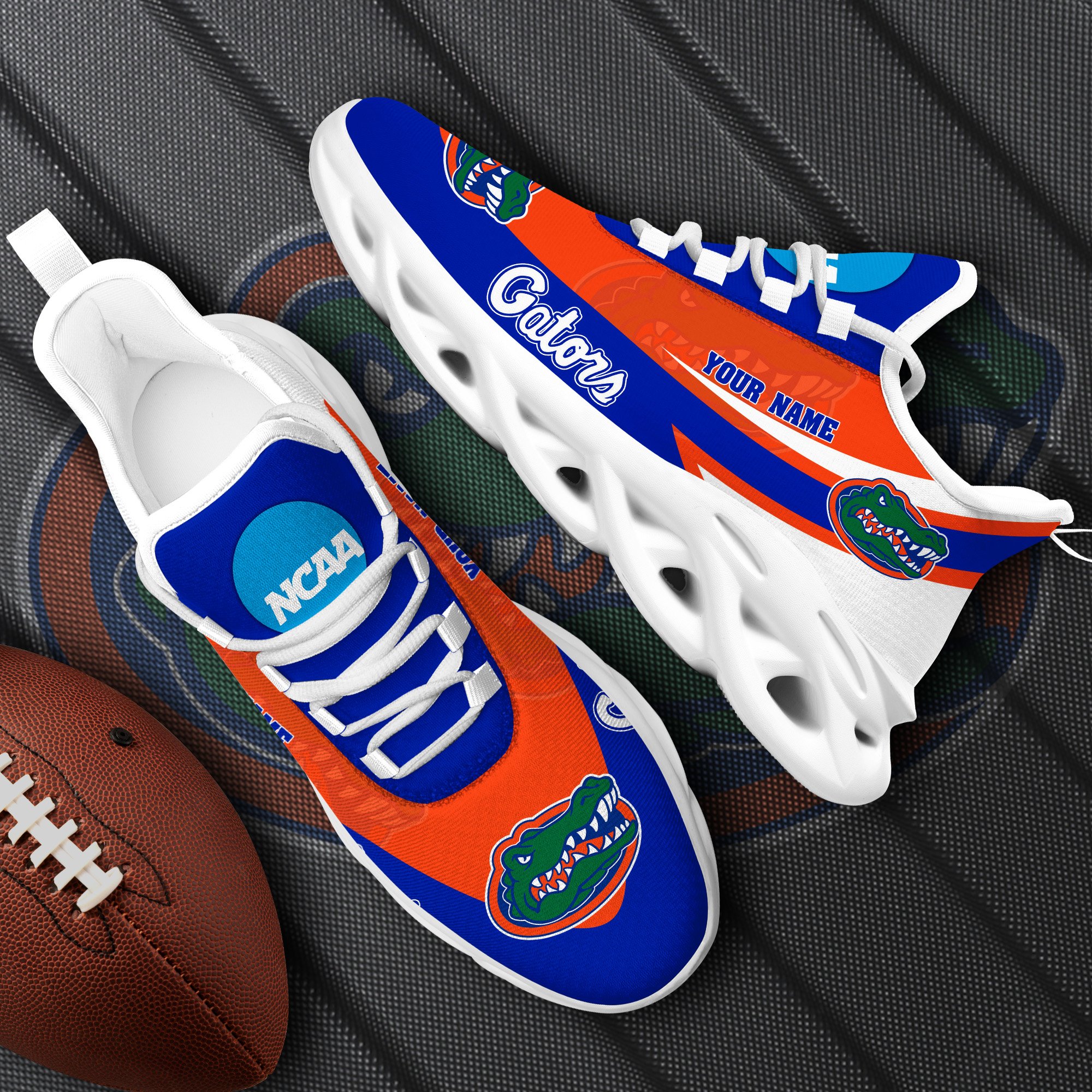 Florida Gators White Max Soul Shoes 2025 Versions Custom Your Name, Sports Gift For Fan PH019