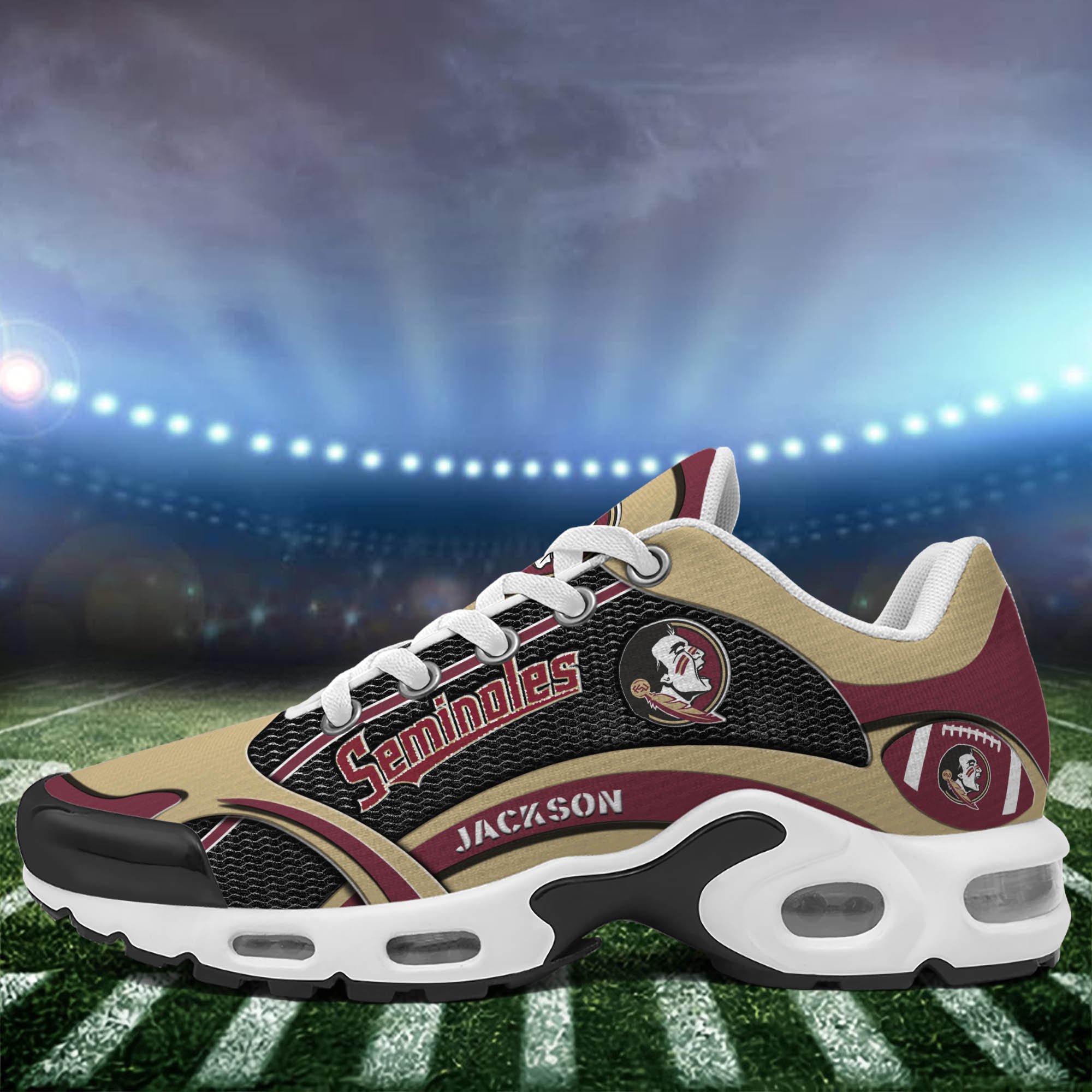 Florida State Seminoles Team TN Shoes 2025 Version Custom Name 889