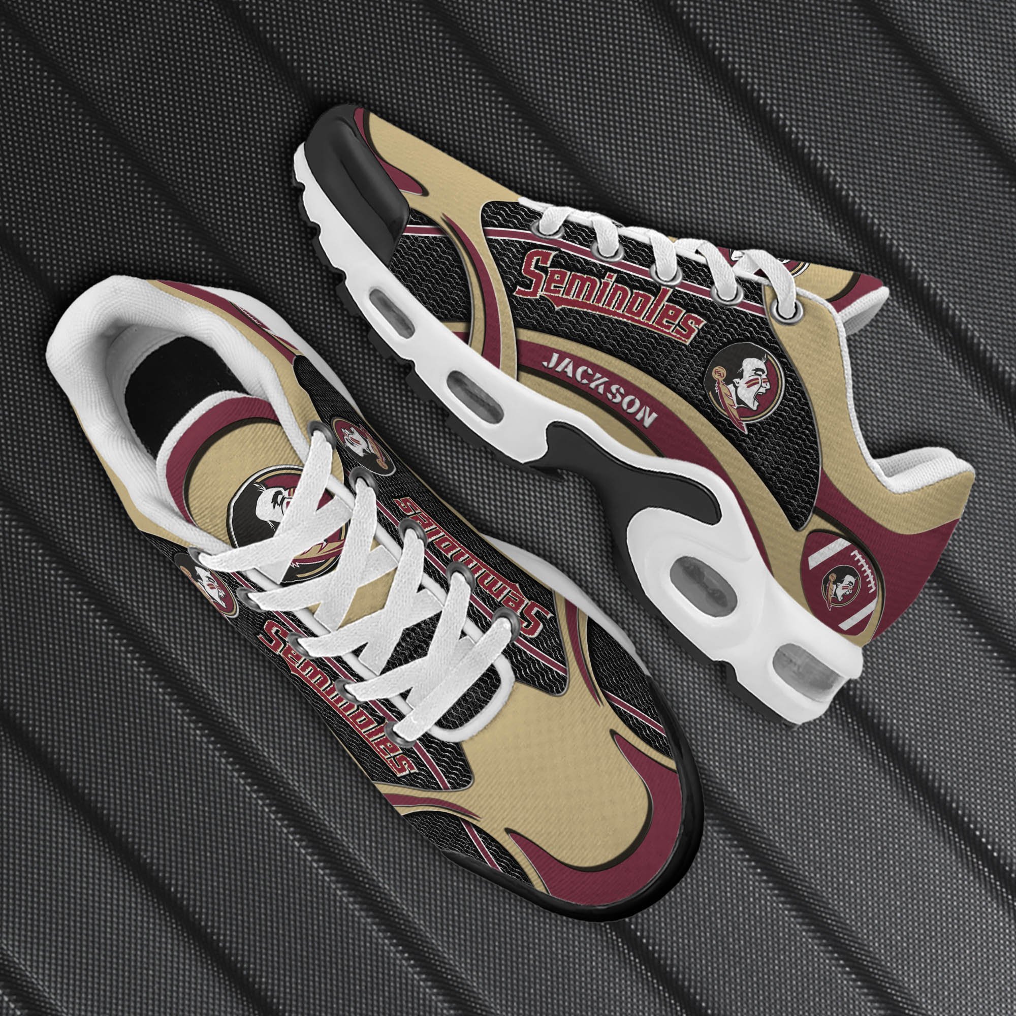 Florida State Seminoles Team TN Shoes 2025 Version Custom Name 889