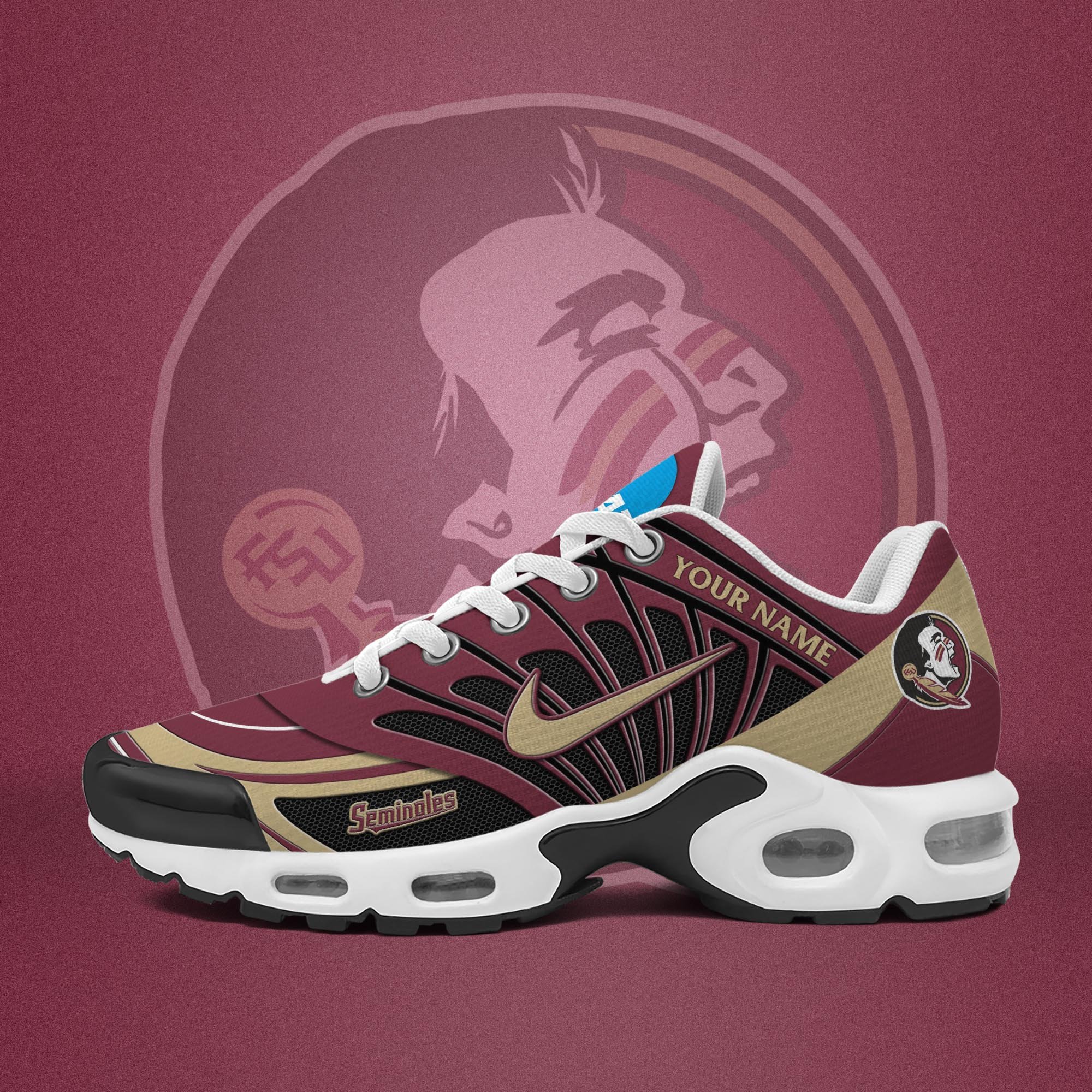 Florida State Seminoles TN Shoes 2025 Version Custom Name
