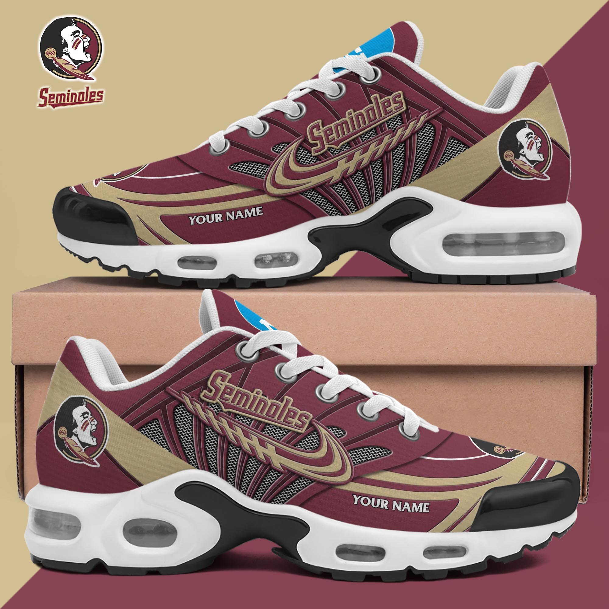 Florida State Seminoles TN Shoes 2025 Version Custom Your Name