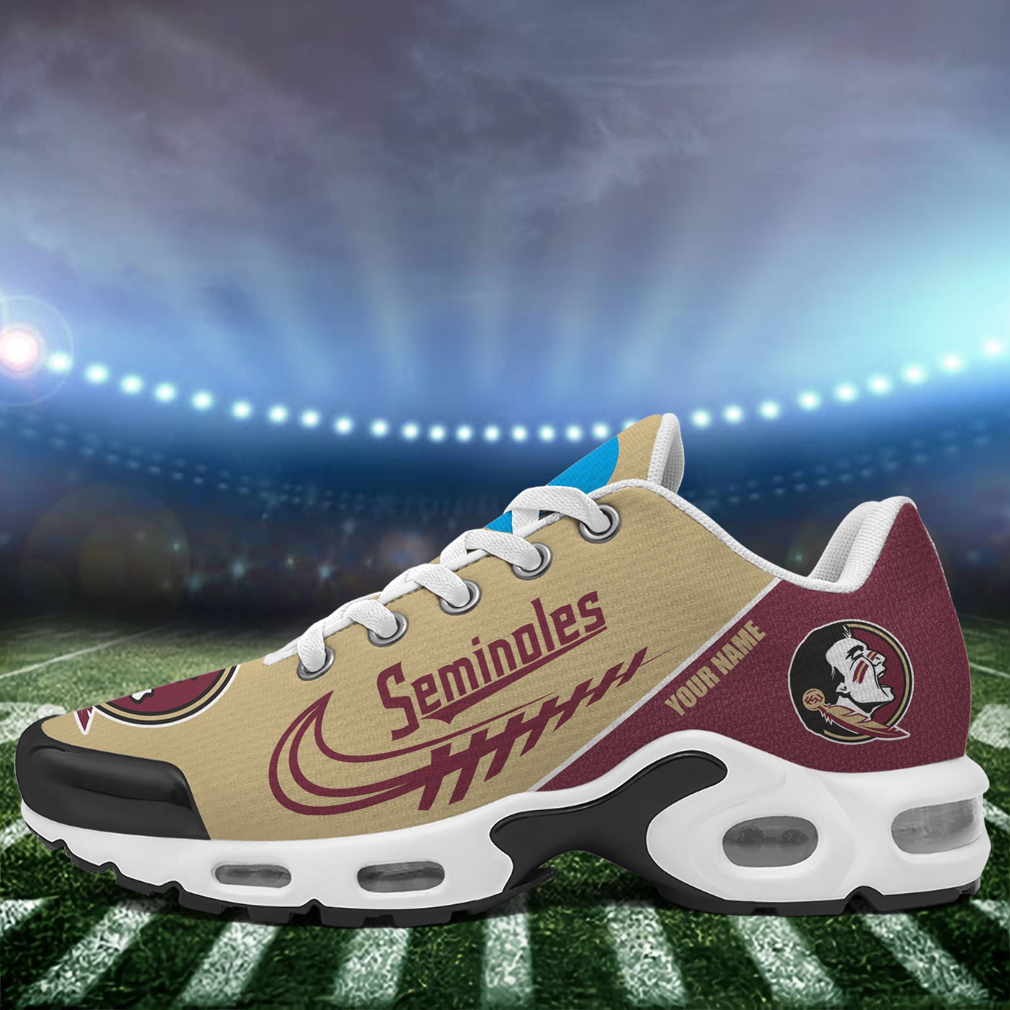 Florida State Seminoles TN Shoes Custom Your Name 514