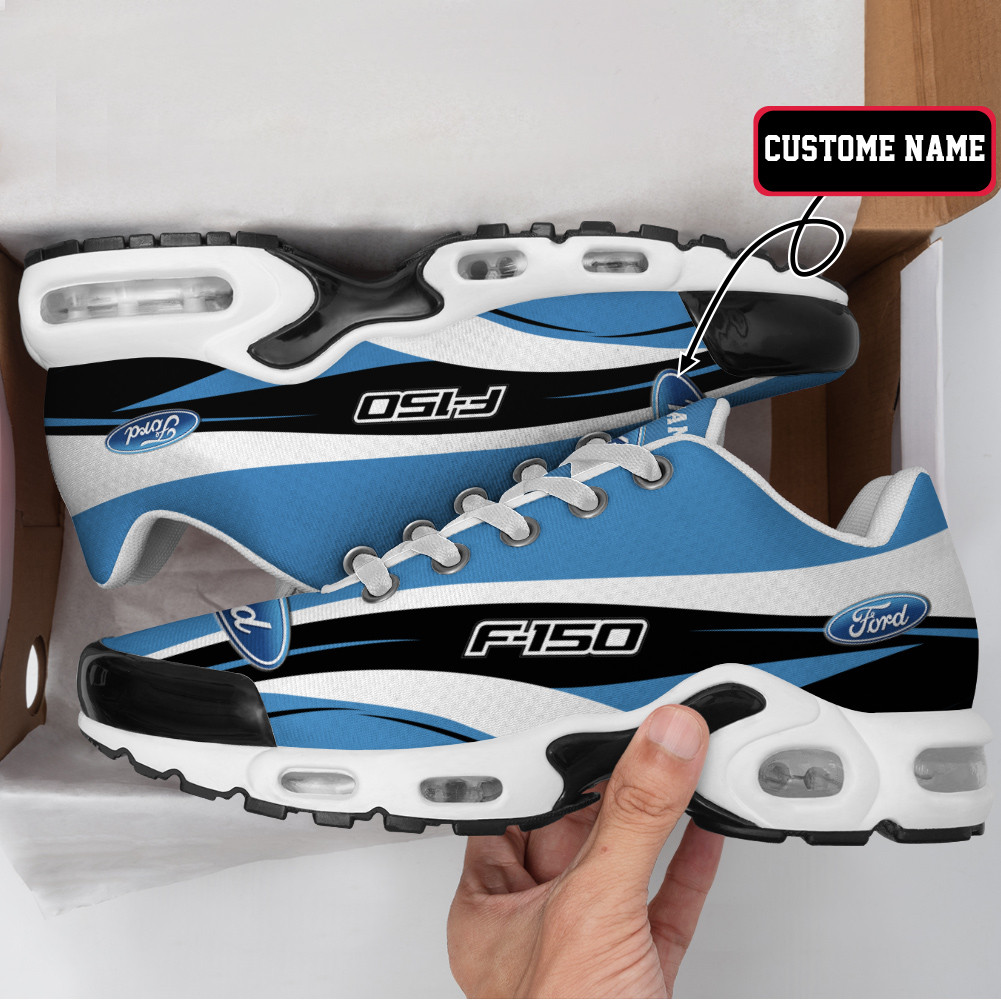 Ford F-150 Wave Style Custom Name TN Air Max Shoes Air Cushion Sneakers