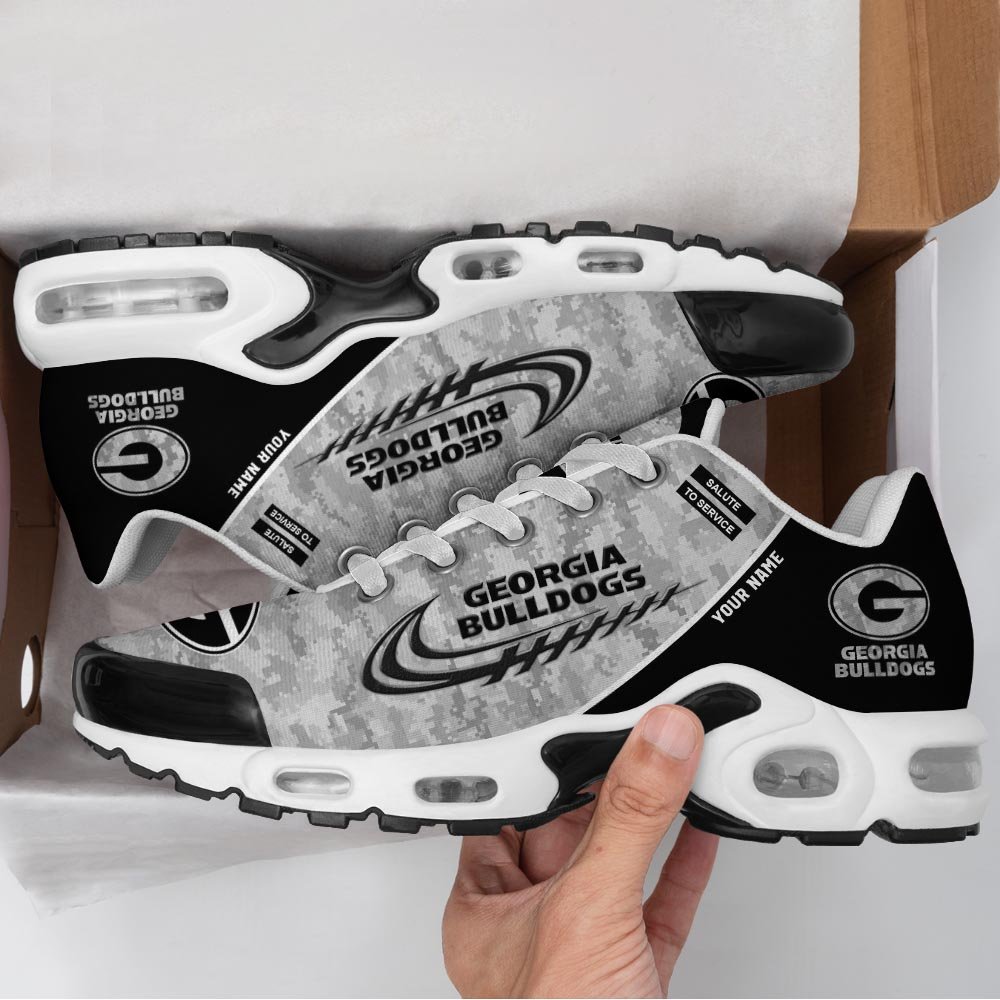 Georgia Bulldogs TN Shoes 2025 Version Custom Name, Camouflage Shoes PH585