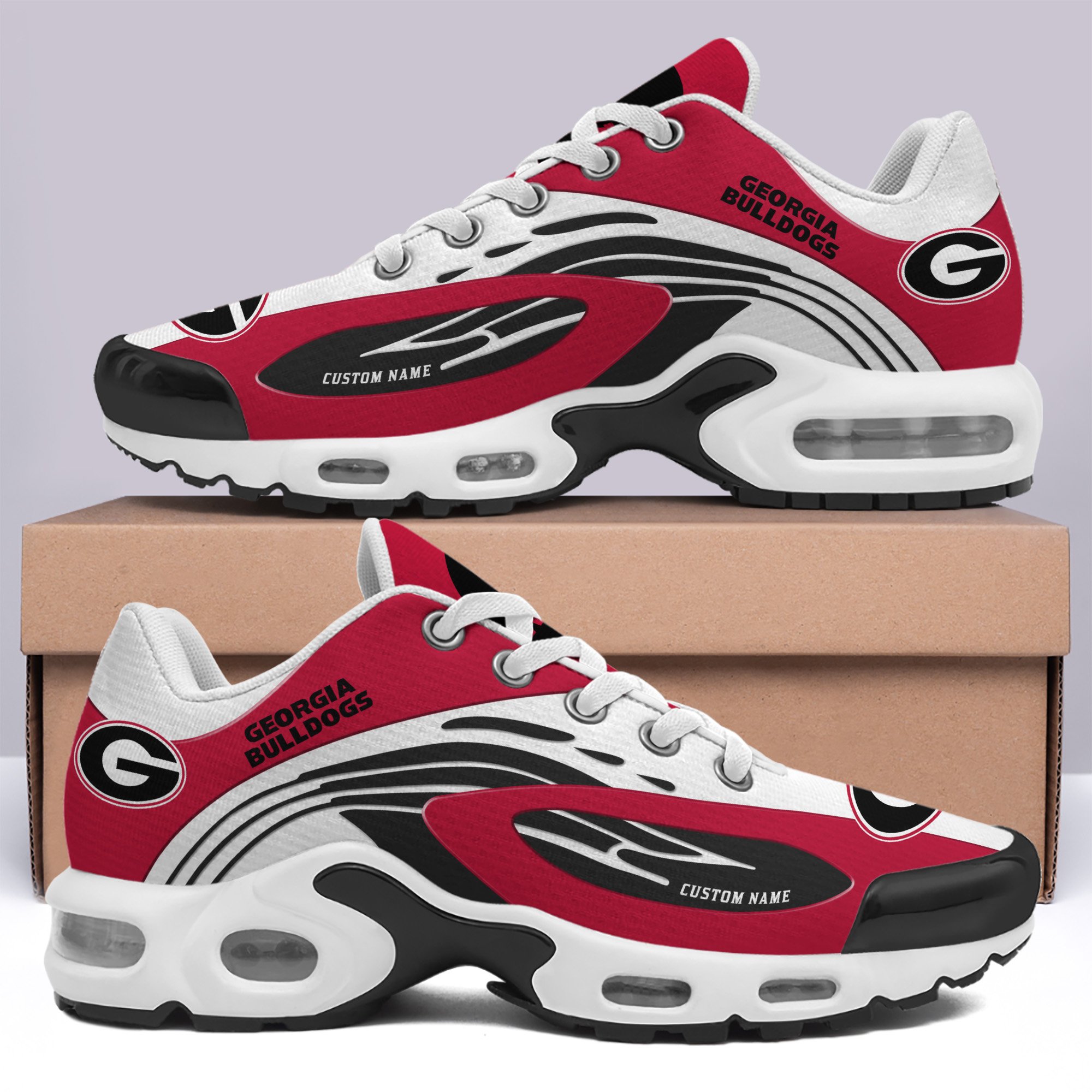Georgia Bulldogs TN Shoes 2025 Version Custom Your Name 026