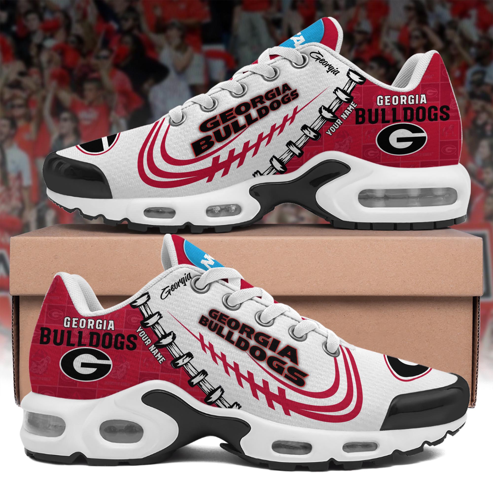 Georgia Bulldogs TN Shoes 2025 Version Custom Your Name 558