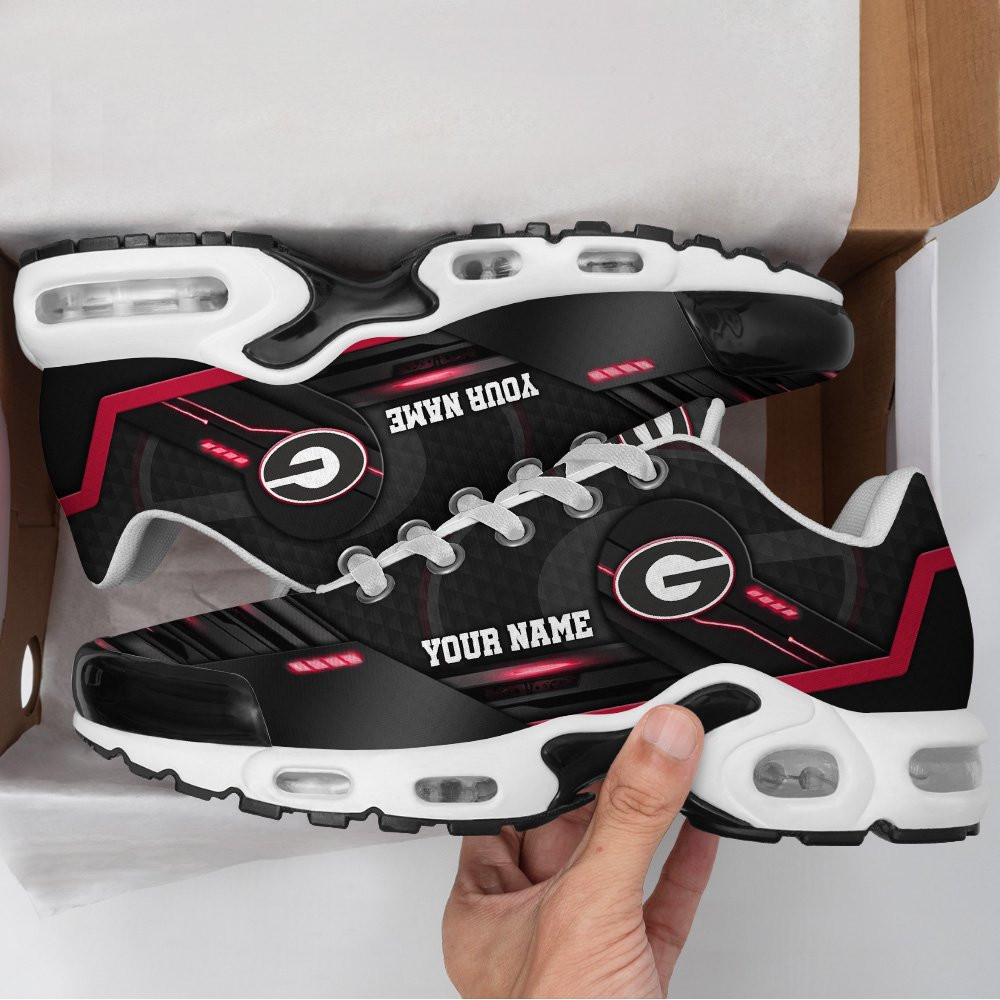 Georgia Bulldogs TN Shoes 2025 Version Personalized Your Name, Sport Shoes, Gifts For Sport Fans, Gifts For Him PH897
