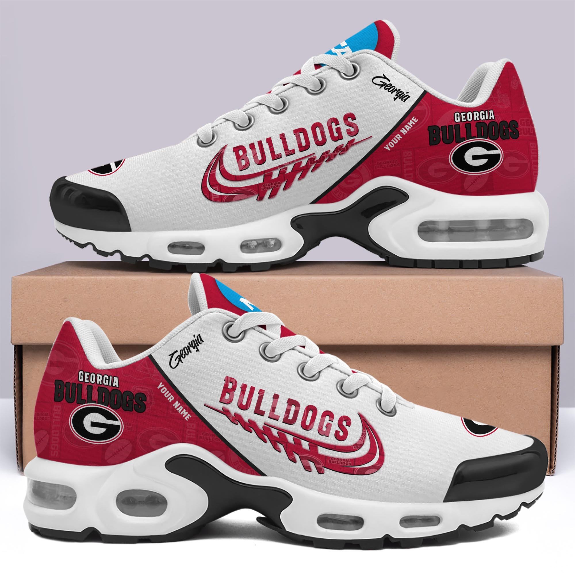 Georgia Bulldogs TN Shoes Custom Your Name 2025 Version 203