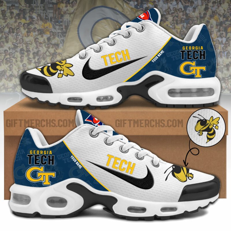 Georgia Tech TN Shoes 2025 Version Custom Name, Shoes For Sport Fan, Sport Gifts PH270