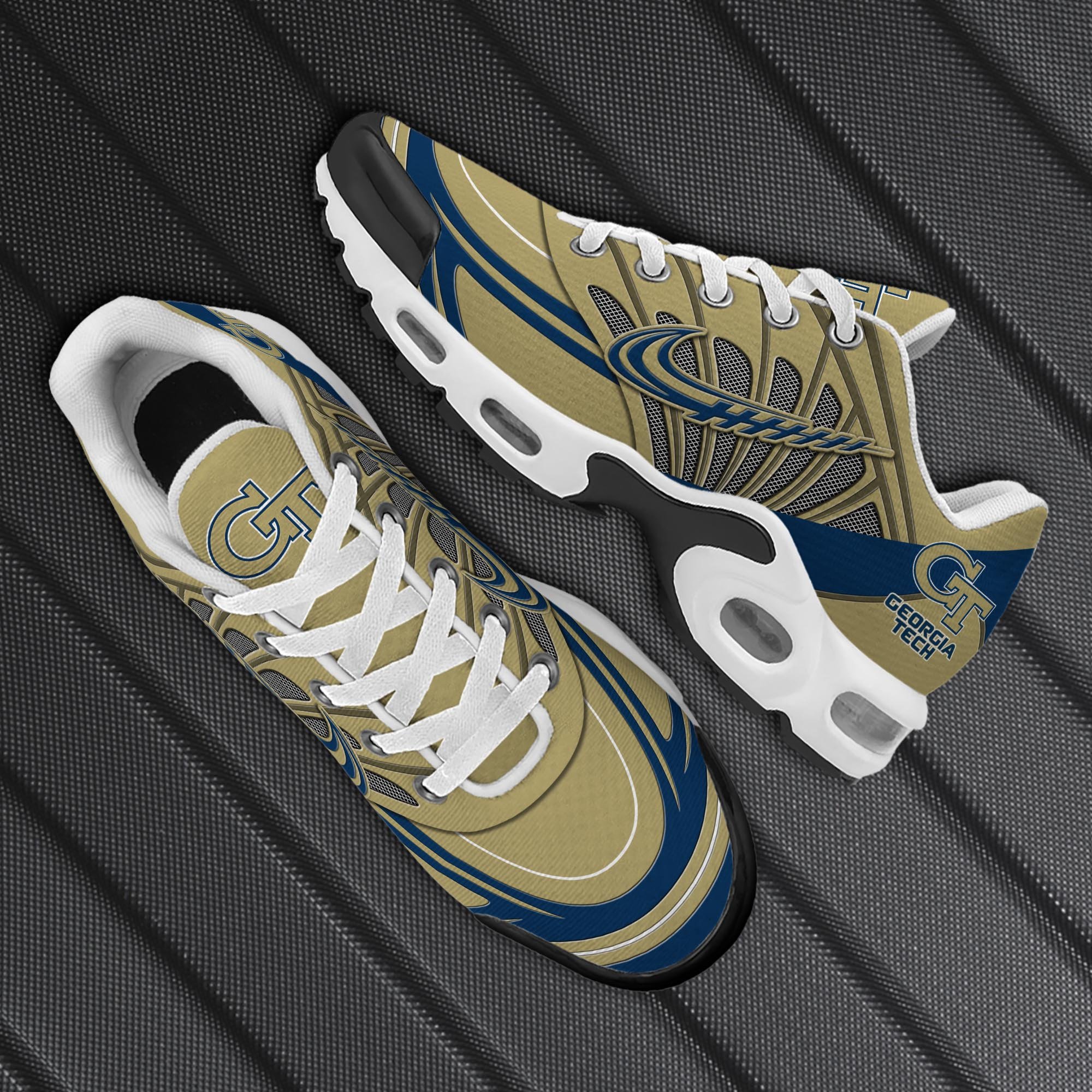 Georgia Tech Yellow Jackets TN Shoes 2025 Version Custom Name 135