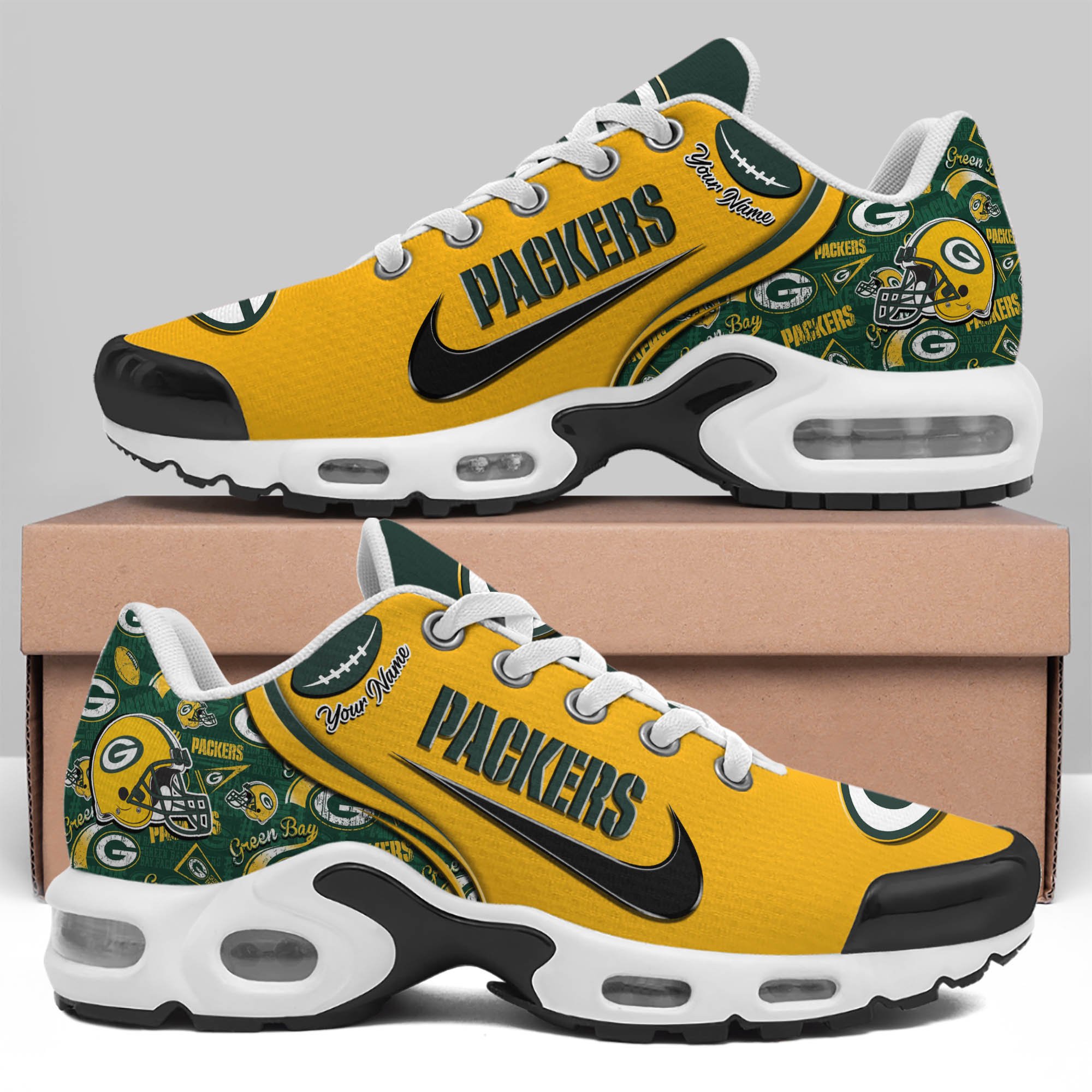 Green Bay Packers TN Shoes 2025 Version Custom Your Name 499