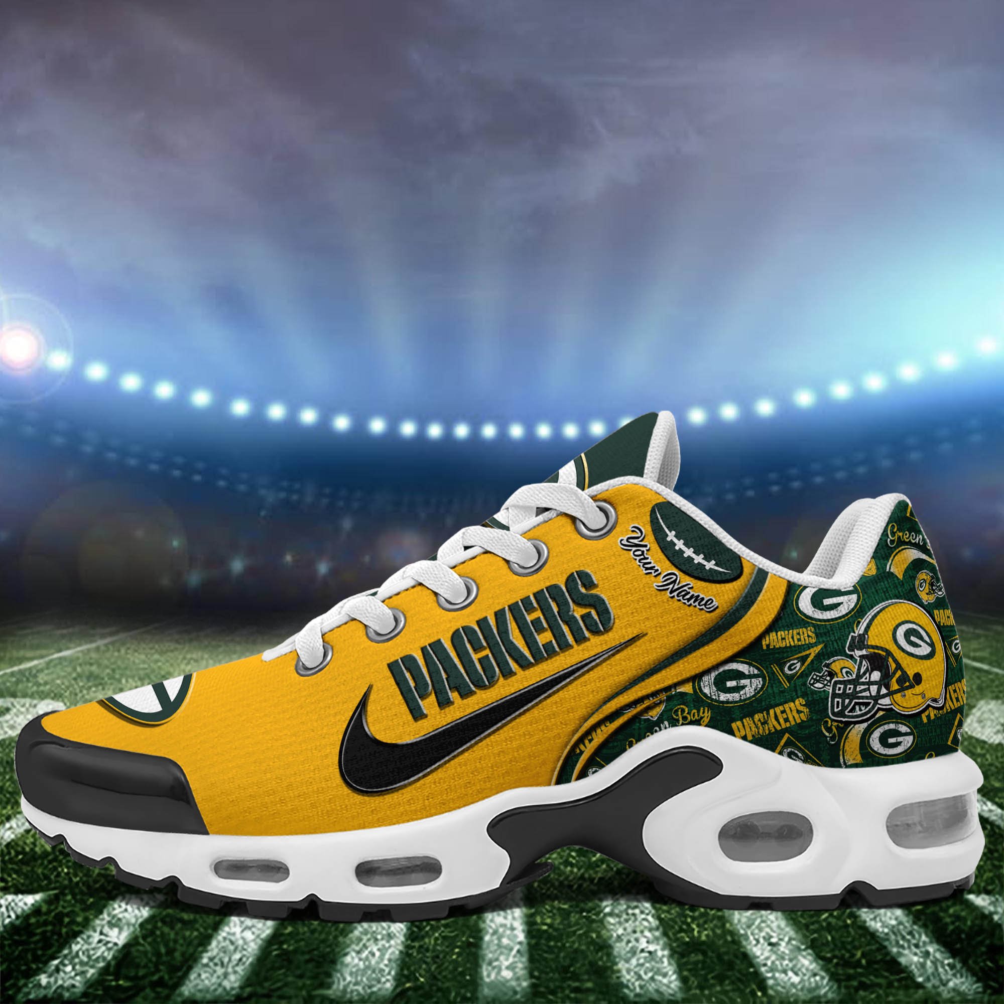 Green Bay Packers TN Shoes 2025 Version Custom Your Name 499
