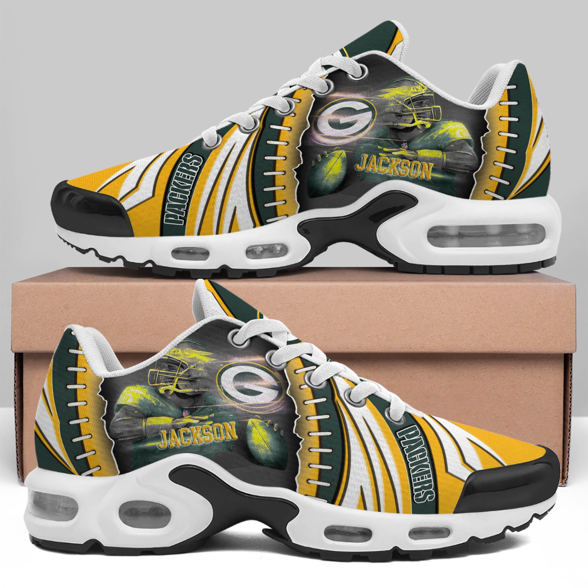 Green Bay Packers TN Shoes 2025 Version Custom Your Name 919