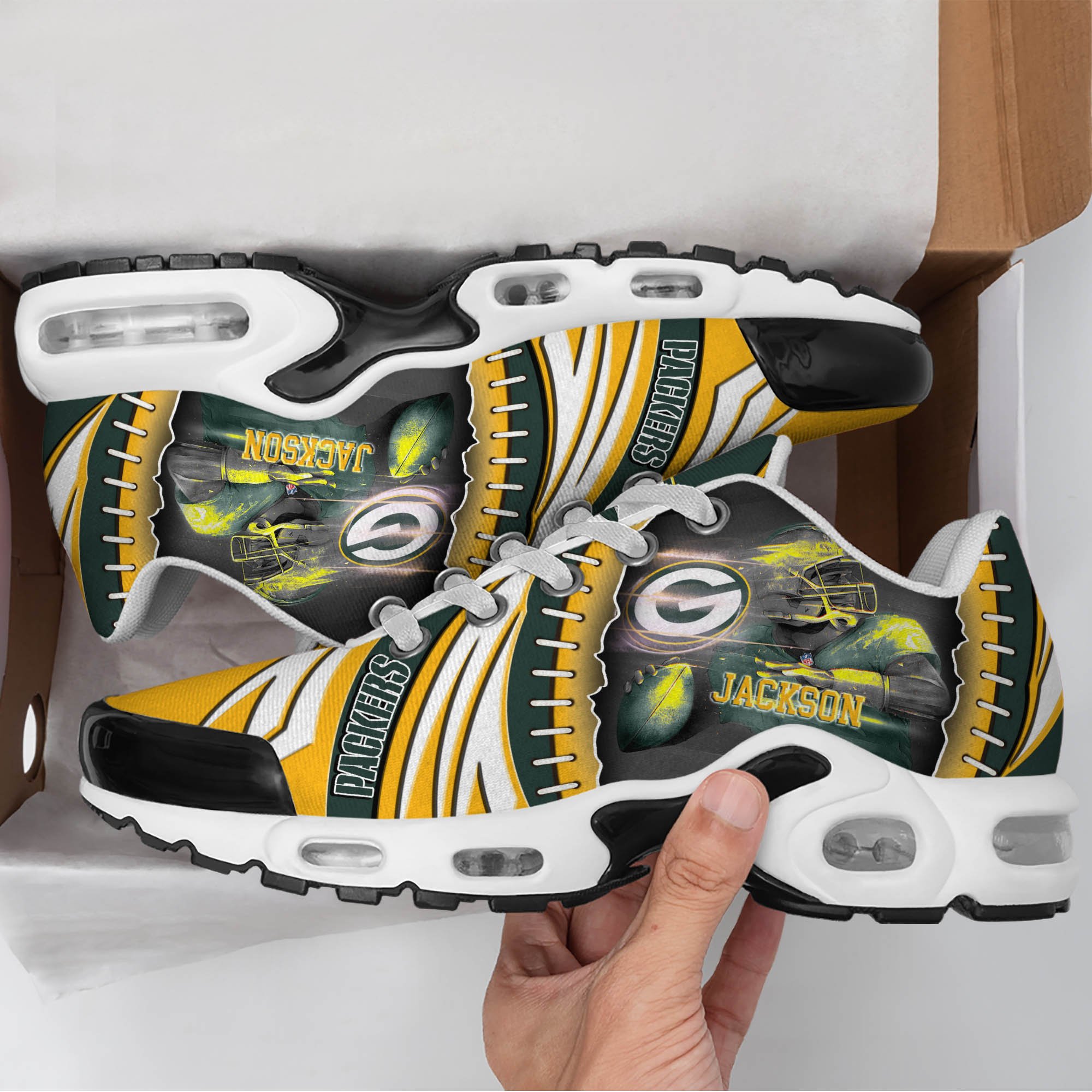 Green Bay Packers TN Shoes 2025 Version Custom Your Name 919