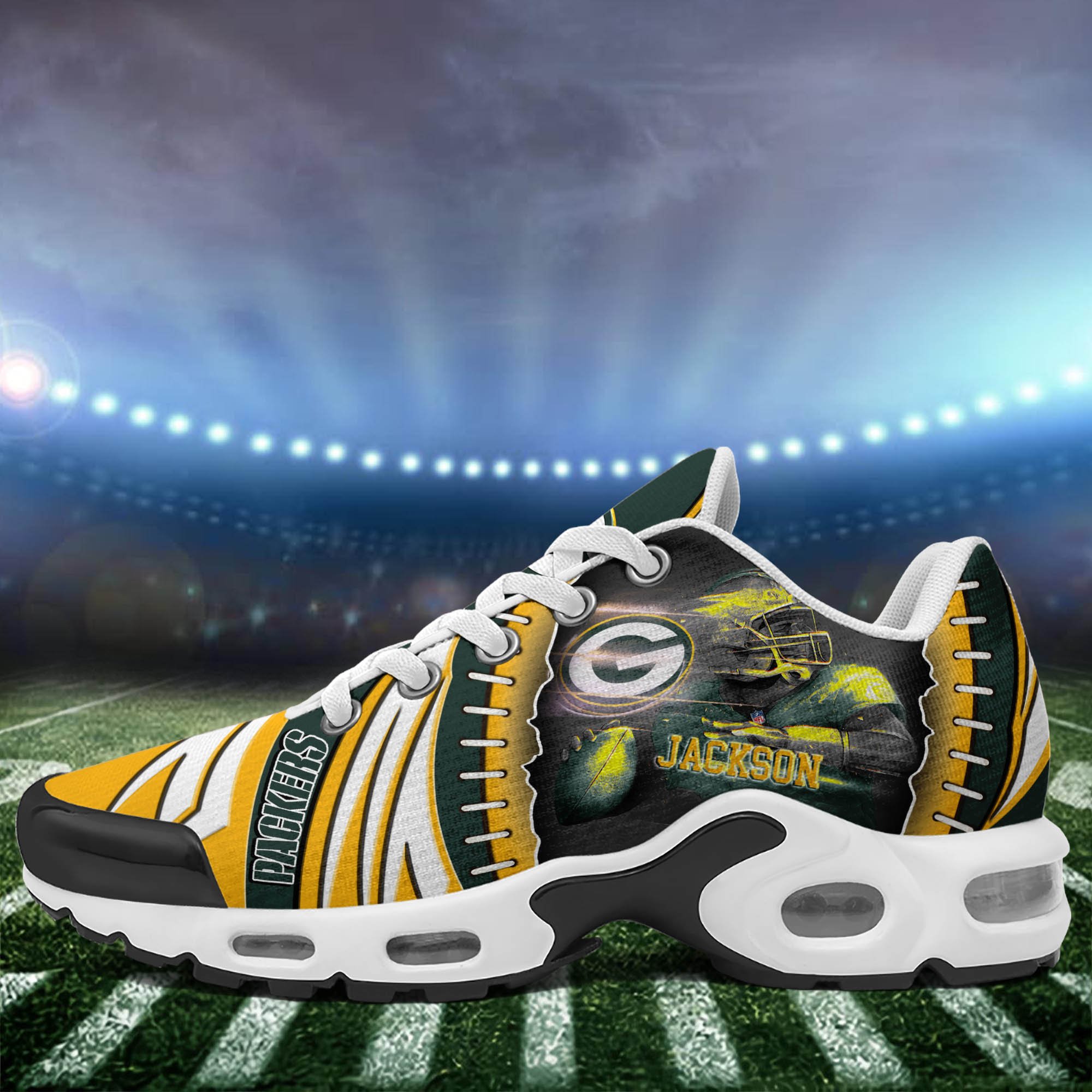 Green Bay Packers TN Shoes 2025 Version Custom Your Name 919